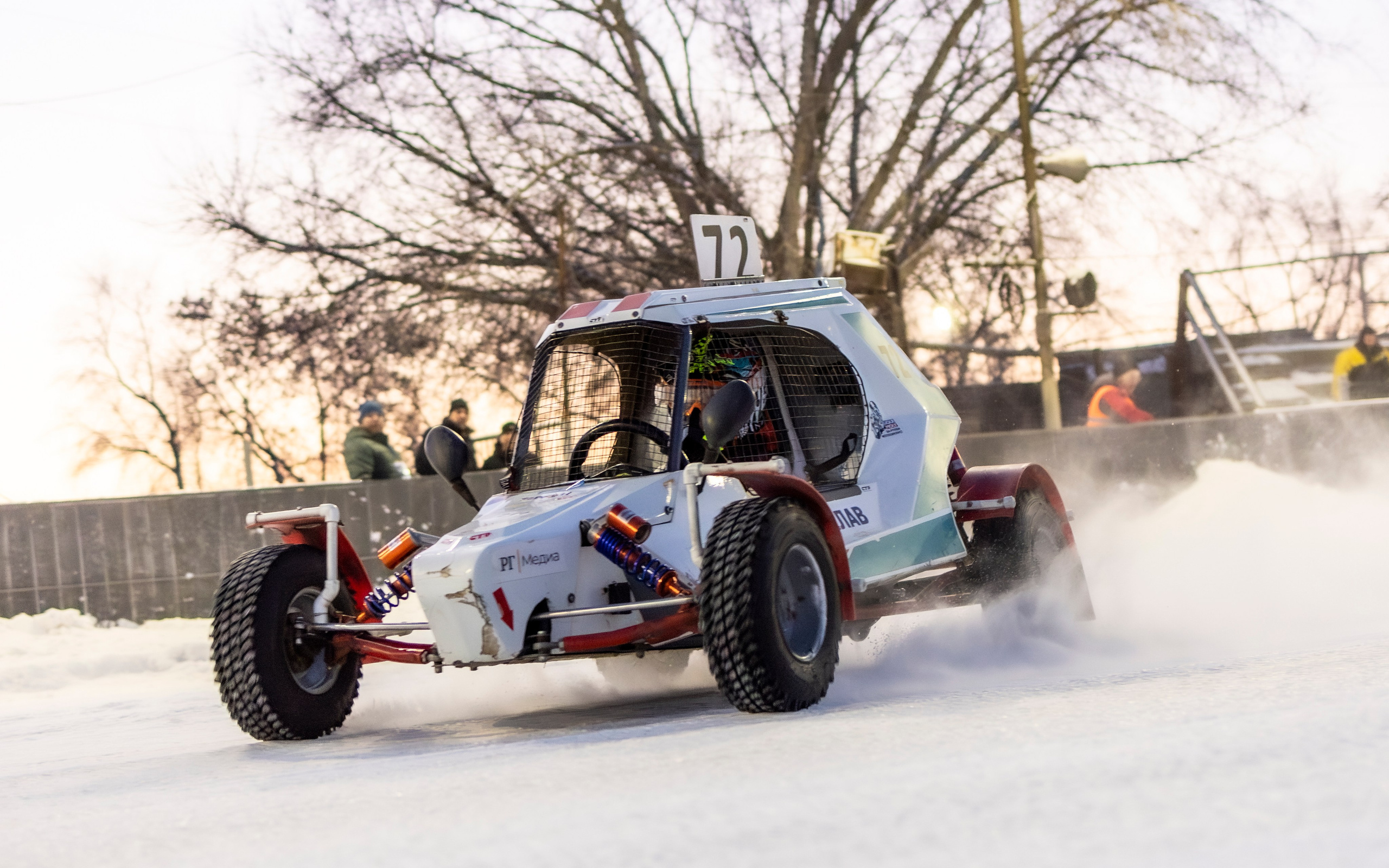 Автогонки «Трек 400» на льду. Bertran Ordo