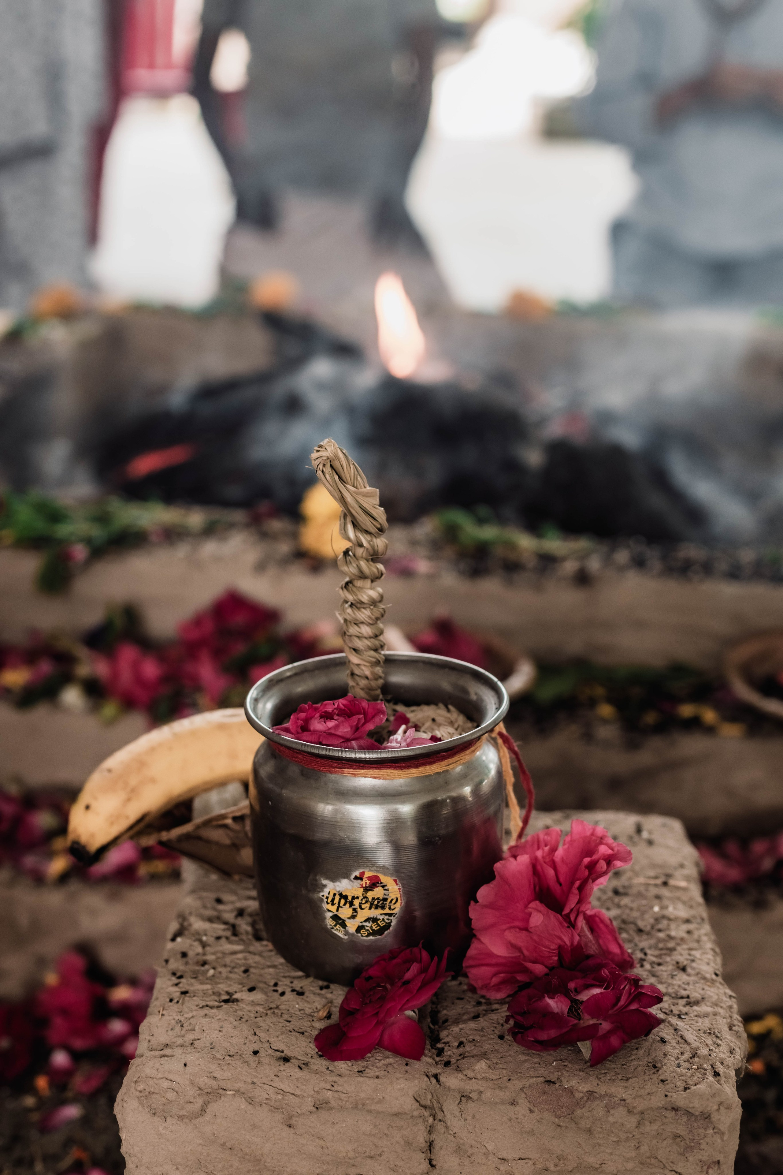 Pitri Paksha yagyas & poojas Devraha Baba ji ashram. Mariam Bagdasaryan