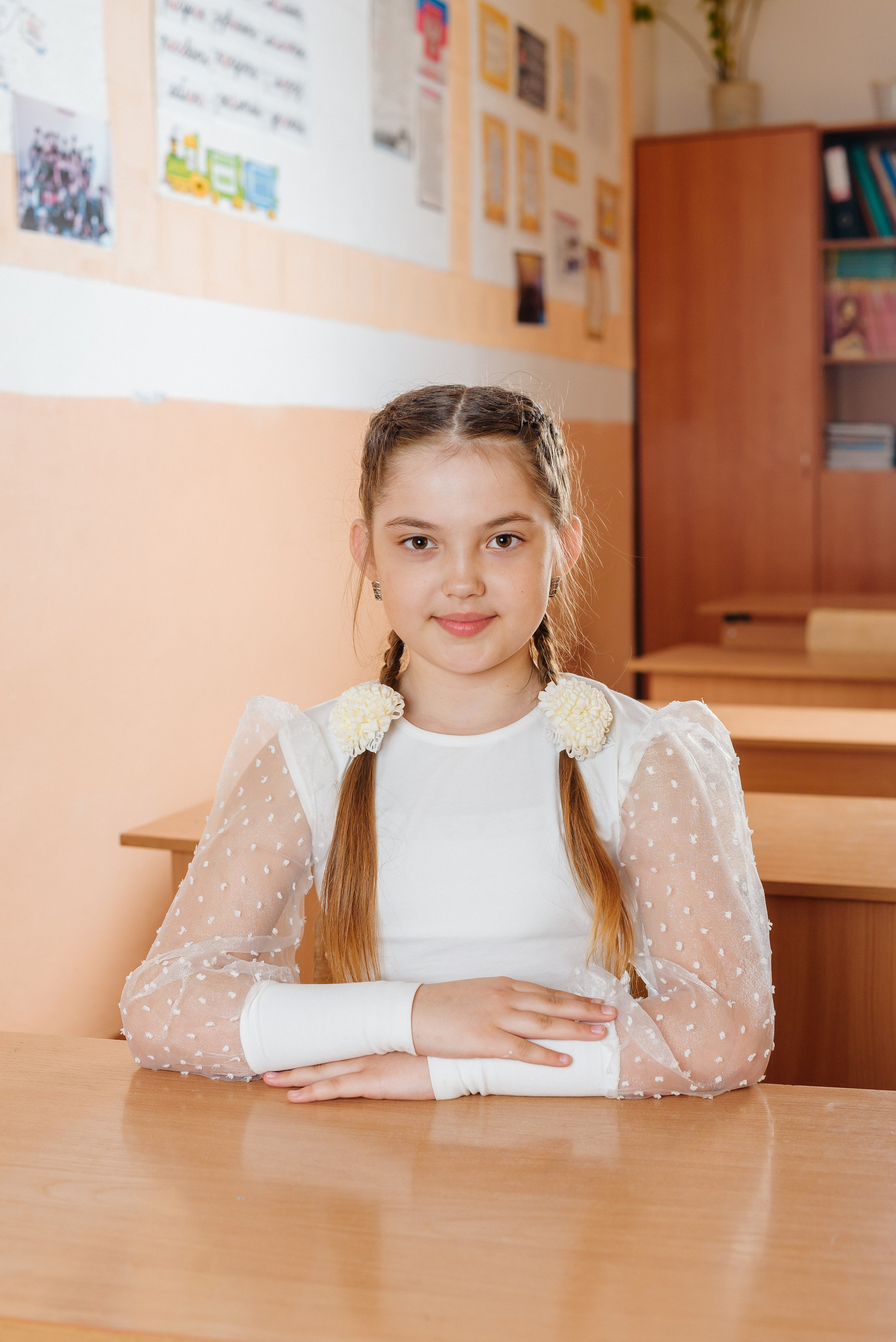 Портреты за партой. Семейный фотограф в Барнауле