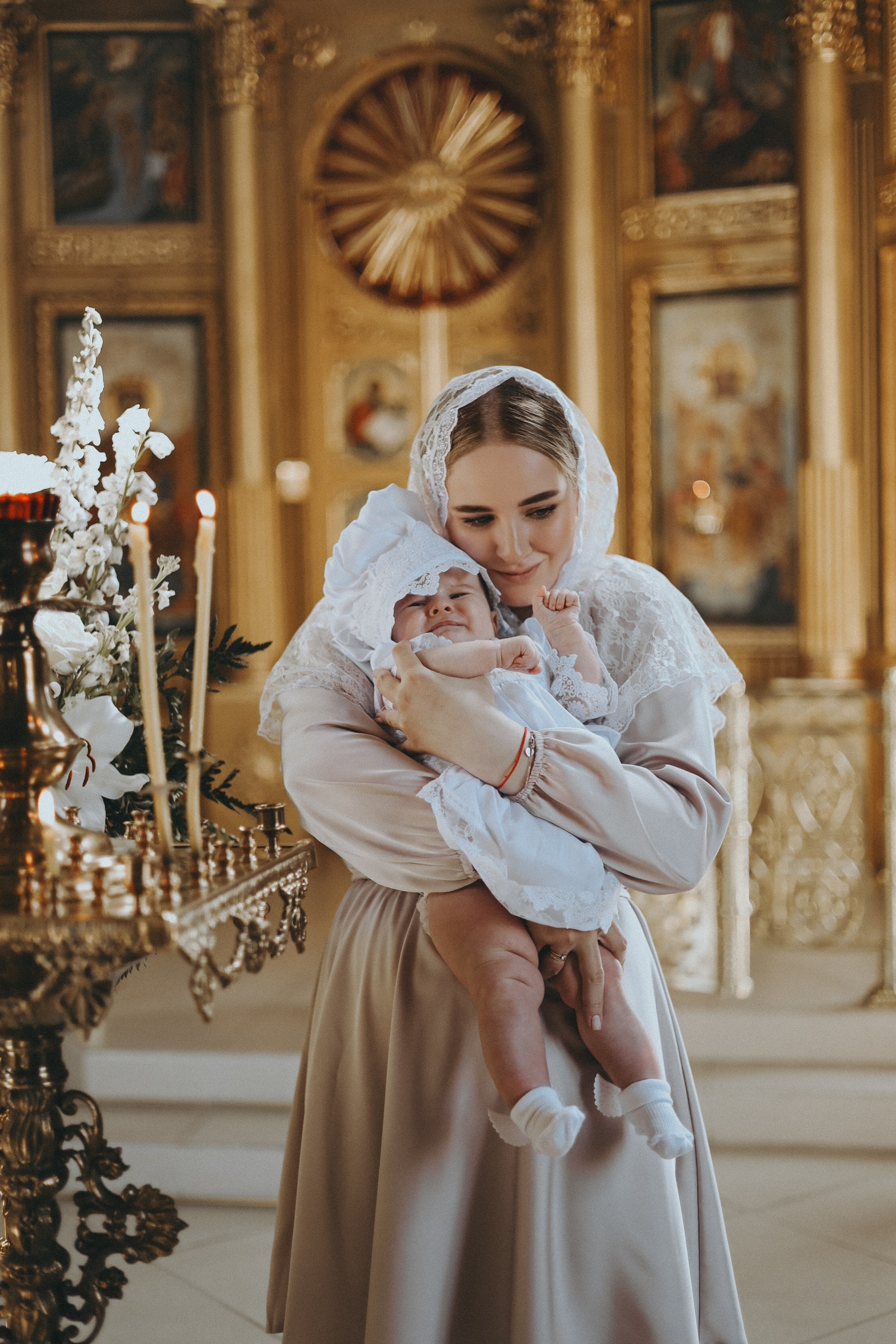 Крещение Агаты. Фотограф Мария Лаенко