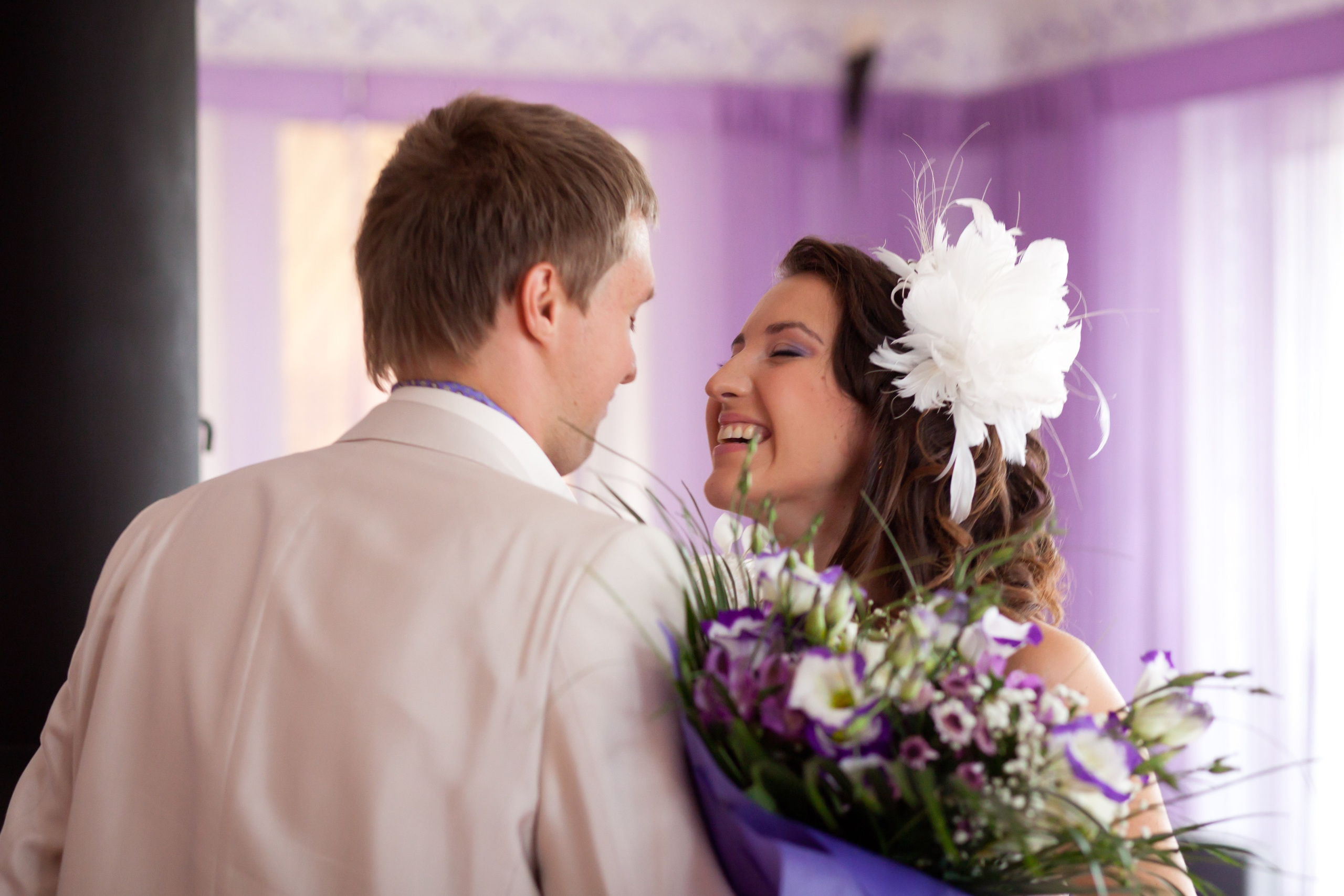 Съемка свадьбы в Серебряном бору. Фотографы в Москве Светлана Устинова и Сергей Грачев