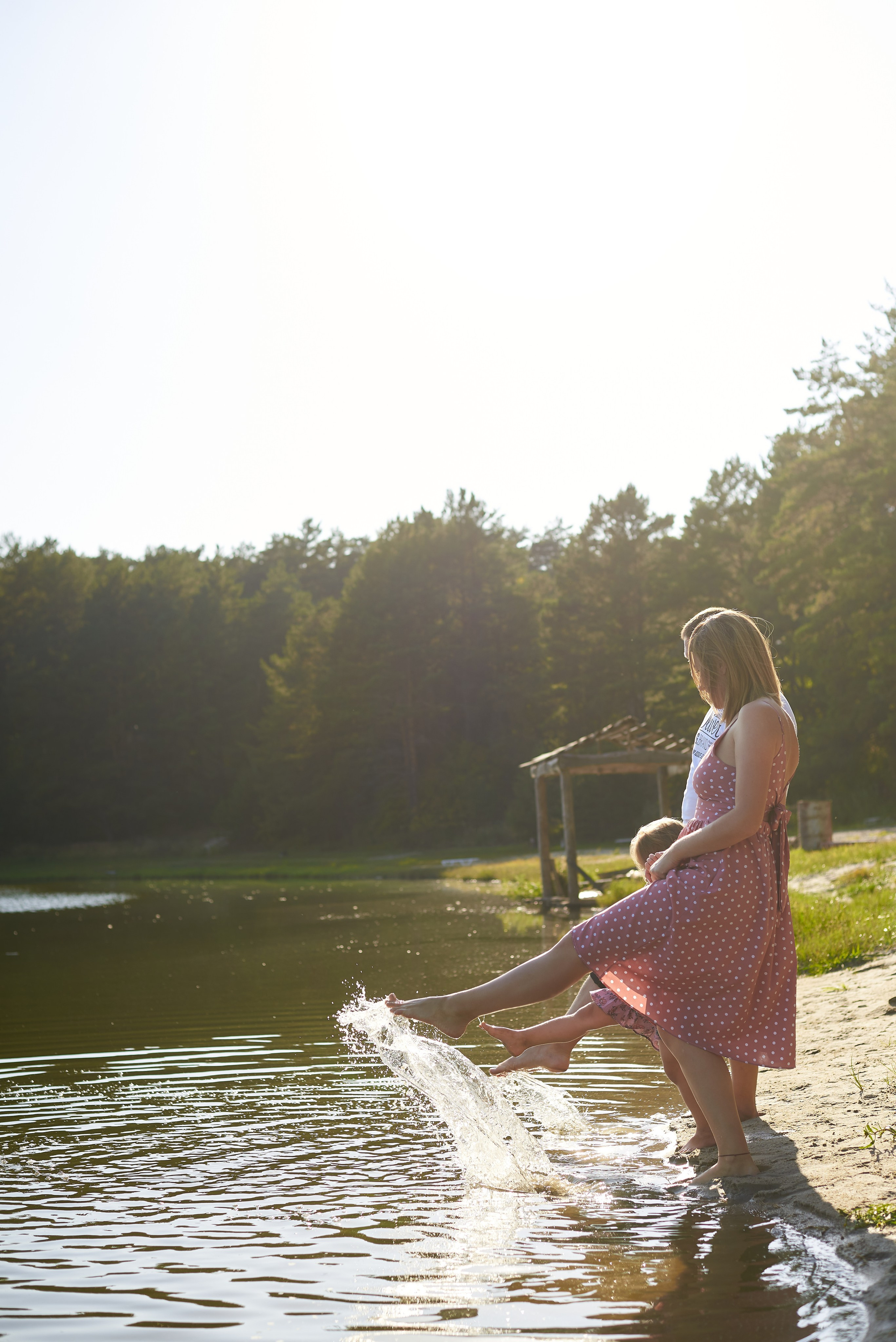 На озере. Семейный фотограф в Барнауле, Горный Алтай, Заринск, Алейск