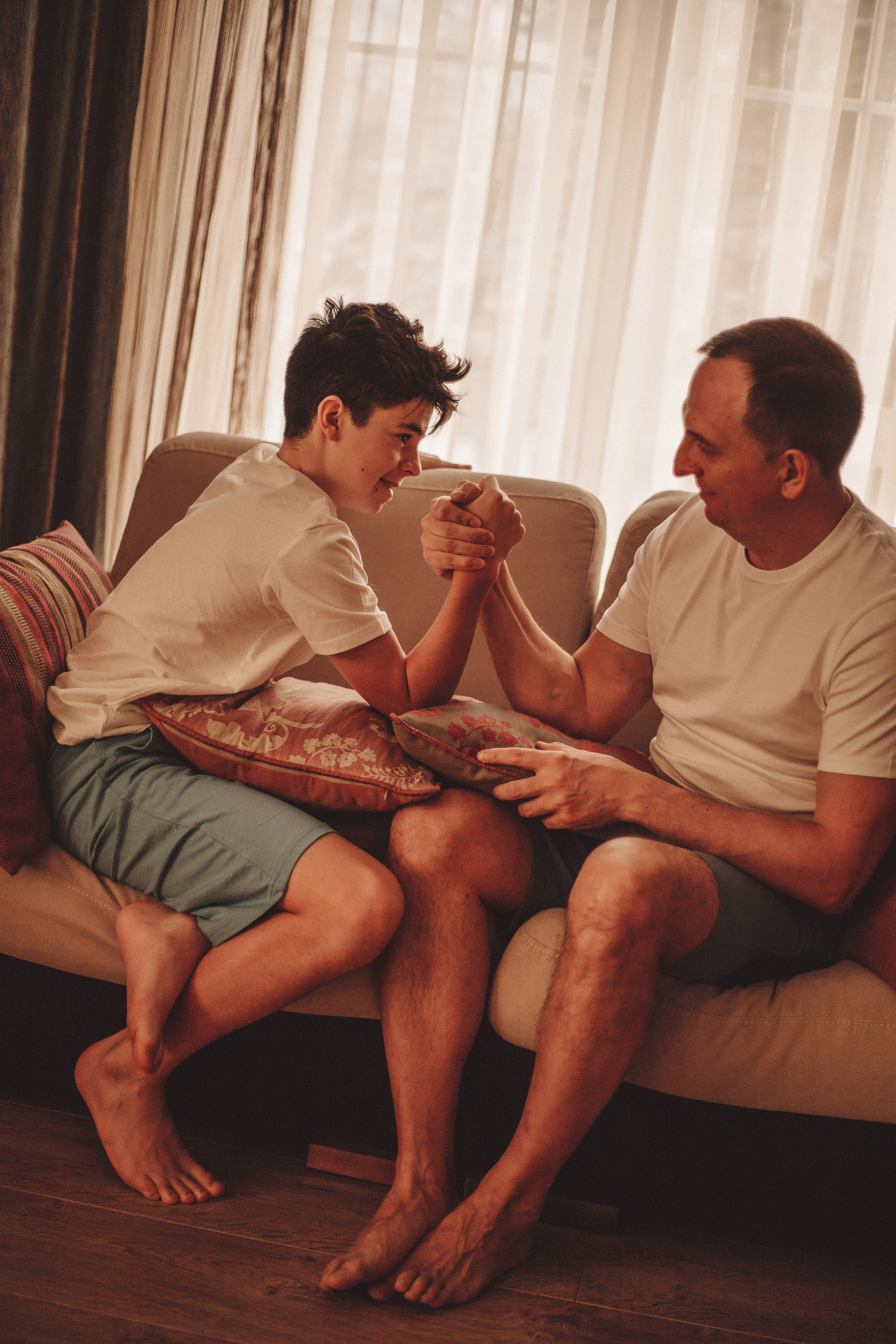 Домашняя фотосессия - Так выглядит Счастье!. Семейный и женский фотограф Кемерово Мария Степ