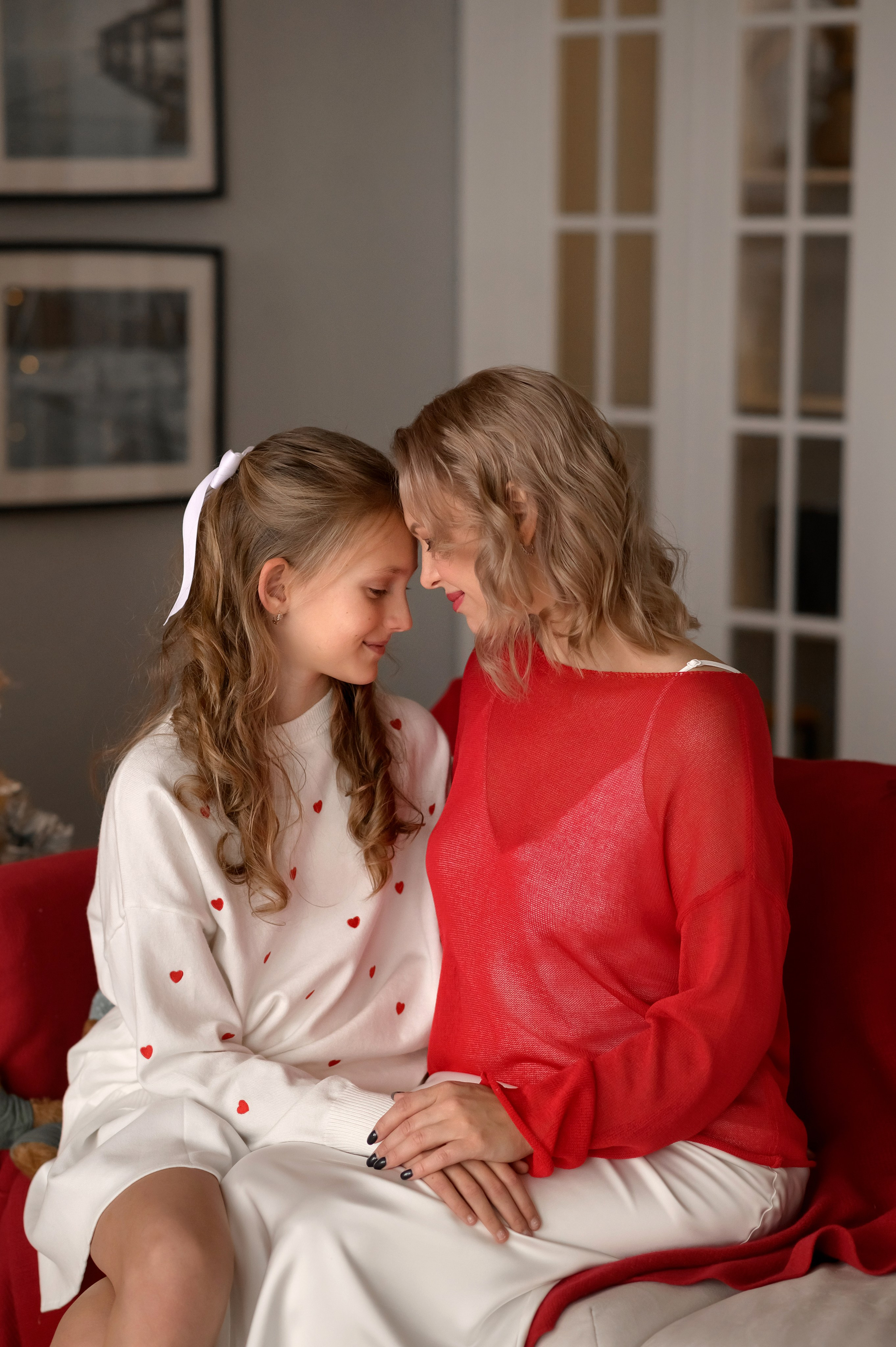 Новогодние студийные. Фотограф на Крещение в Санкт-Петербурге