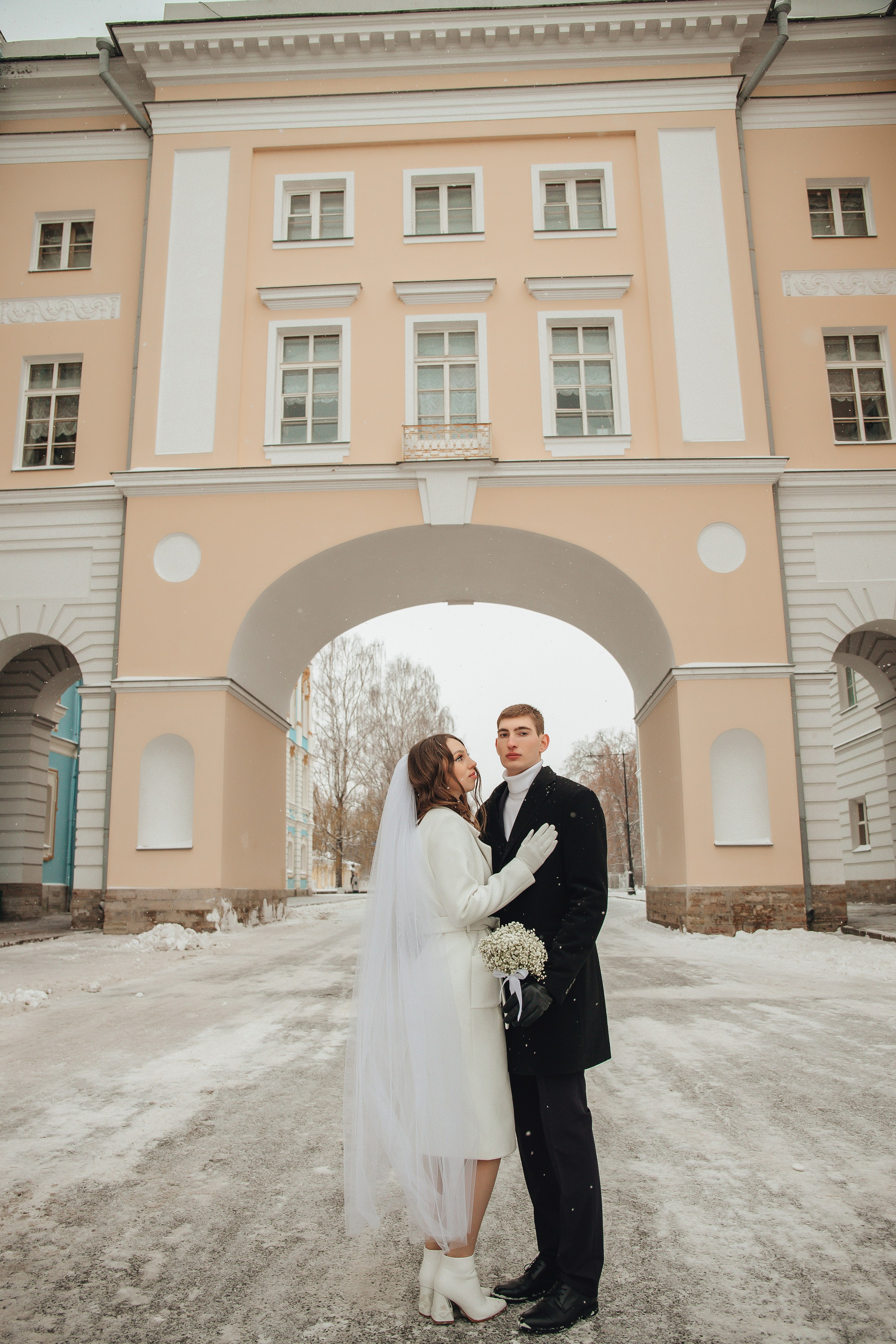 Андрей & Соня. Царское Село, зима. Свадебный и семейный фотограф Пушкин Царское Село СПБ Питер Санкт-Петербург и Рязань Ольга Козлова