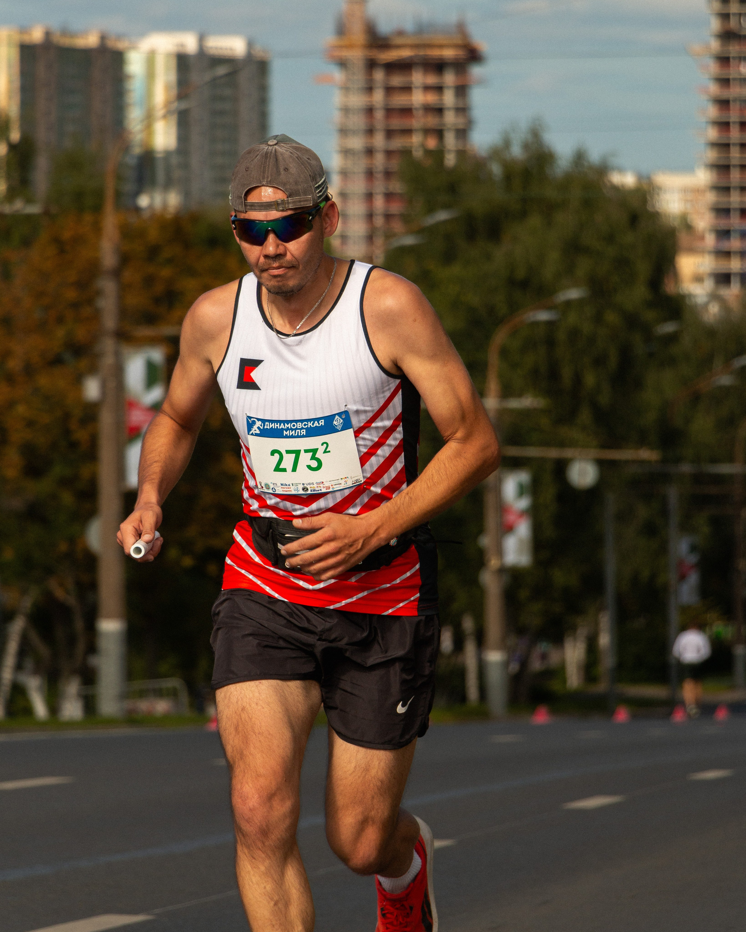 Динамовская миля 2025. Олег Романов. Мастер фото по спорту