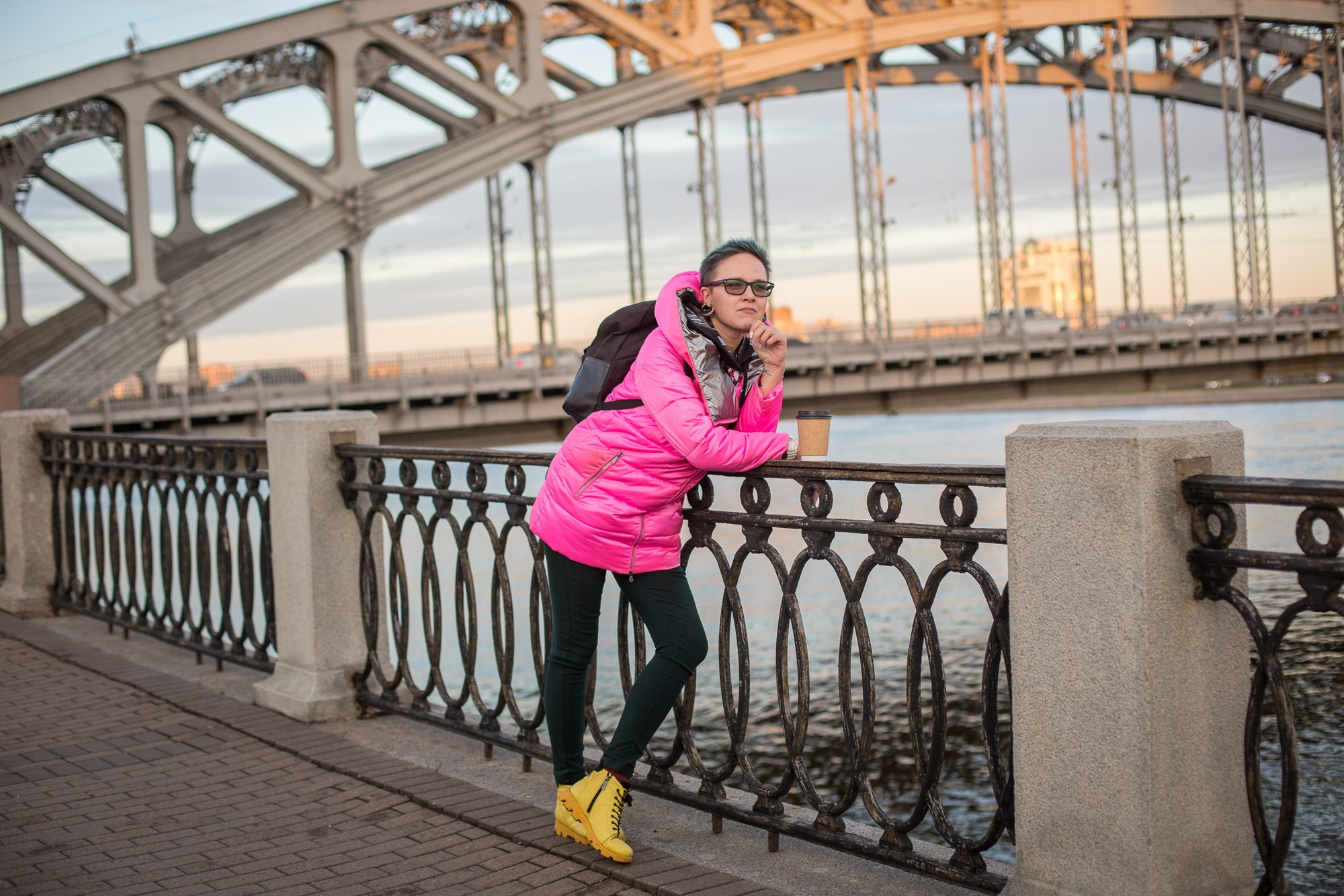 Анна из Уфы, прогулка по Питеру. Юлия Лисняк, контент-фотограф в Санкт-Петербурге