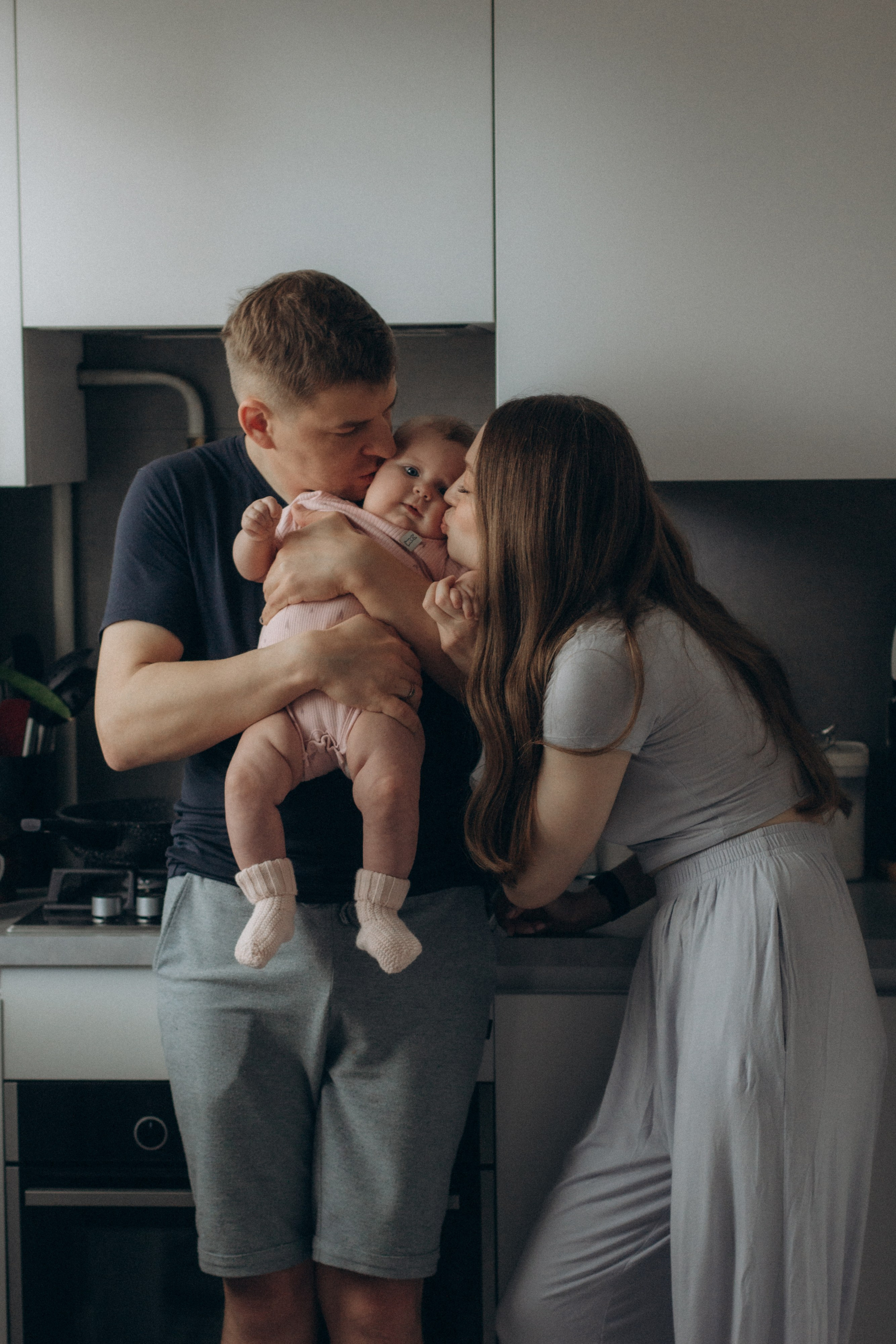 Семейная фотосъемка. Семейный фотограф на крещение Кристина Фриденберга, Москва