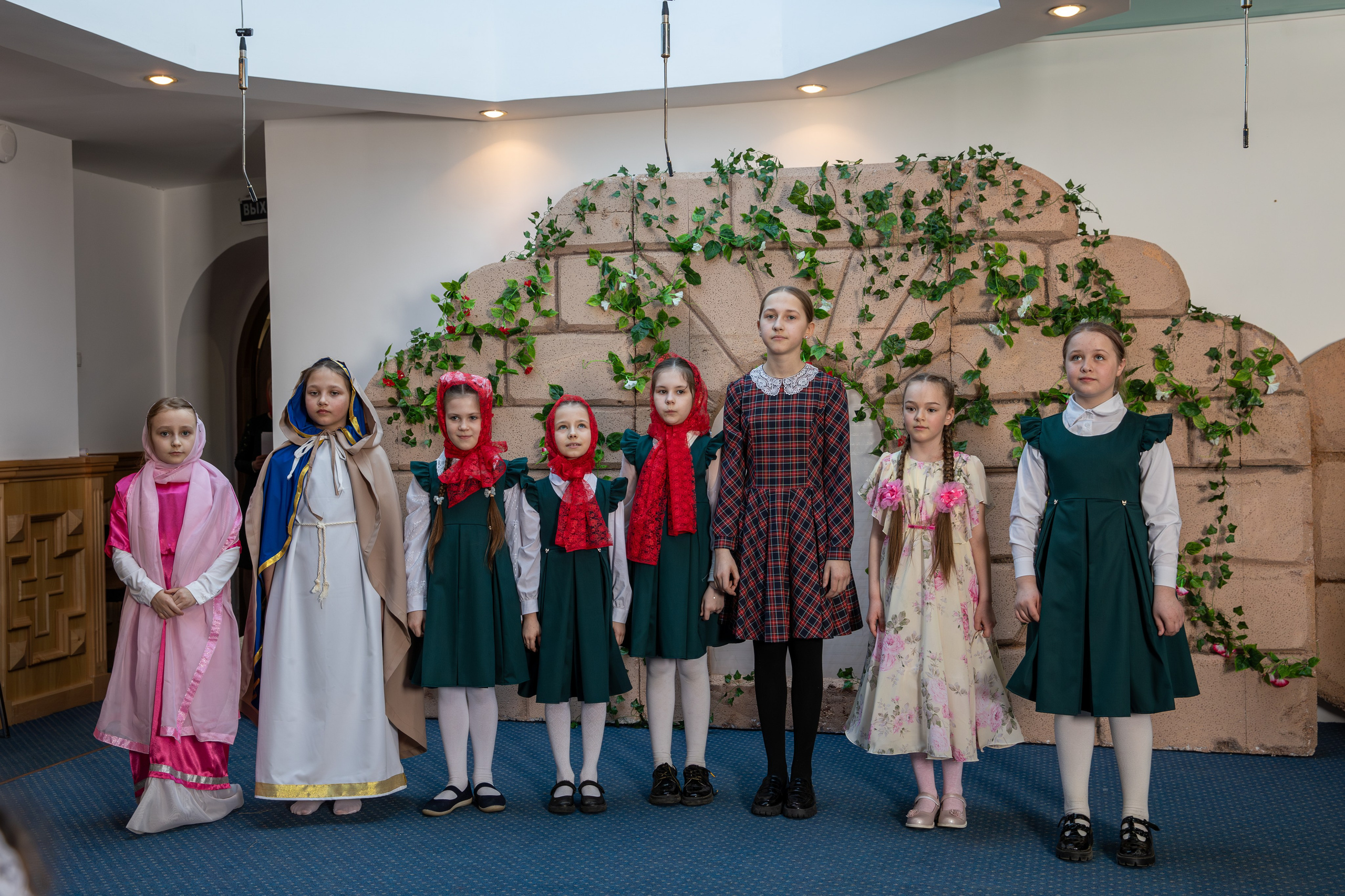 Пасхальный концерт Воскресная школа 2025. Фотограф Таинств Крещение и Венчания г. Магадан Власова Ульяна