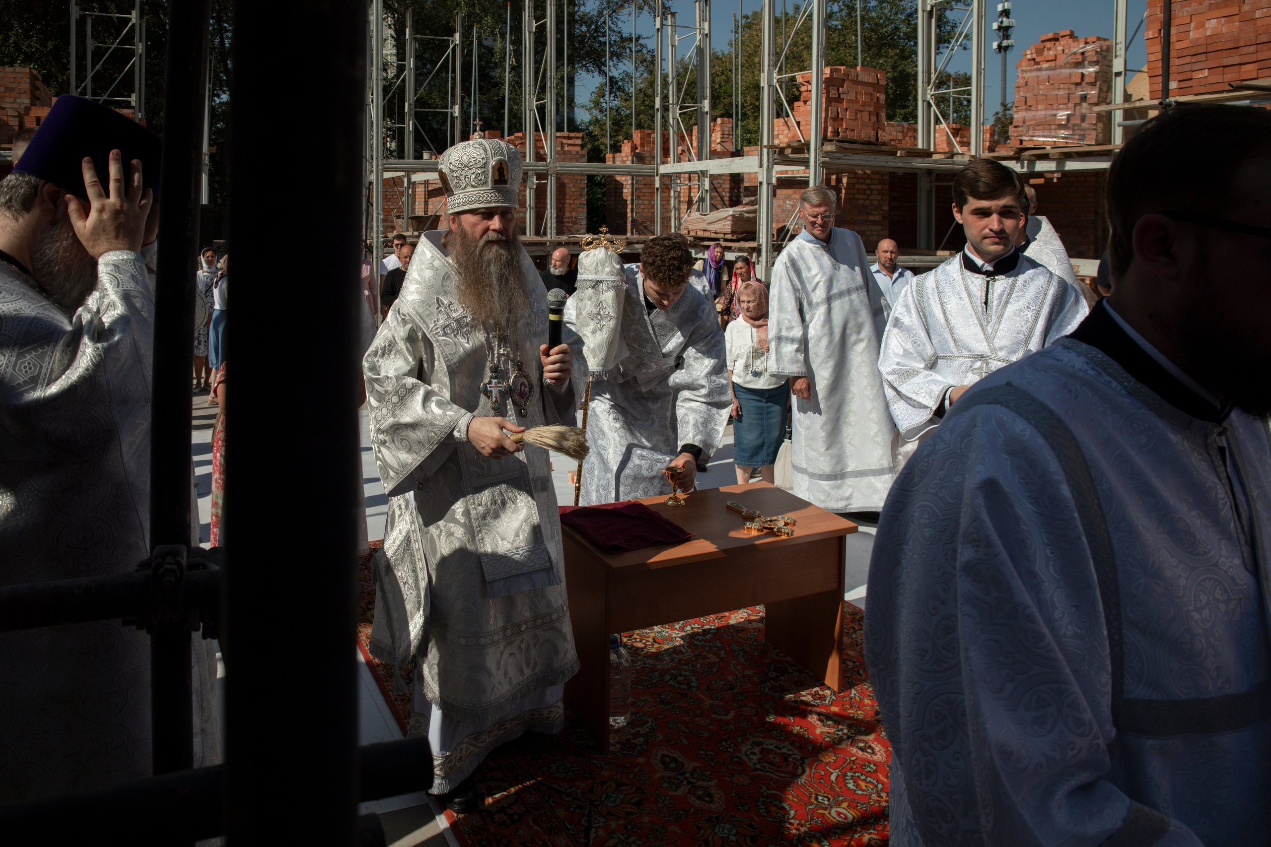 Епископ Силуан Павло-Посадский служба в храме св.Николая 25.08.2024. Арт- фотограф Москва