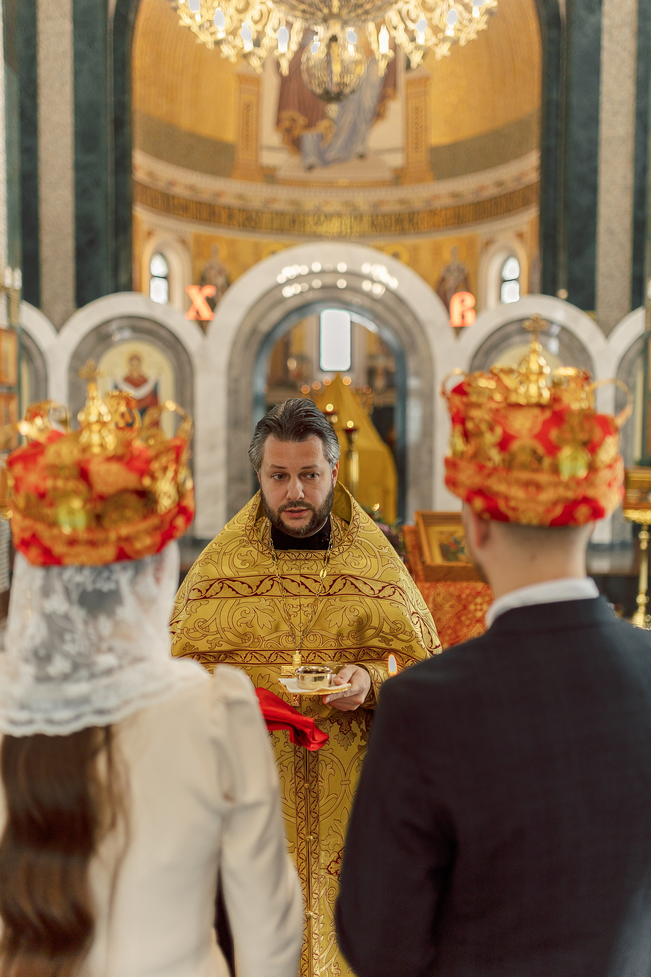 Венчание в храме Стефана Пермского. Семейный фотограф в Москве Анна Пожарская