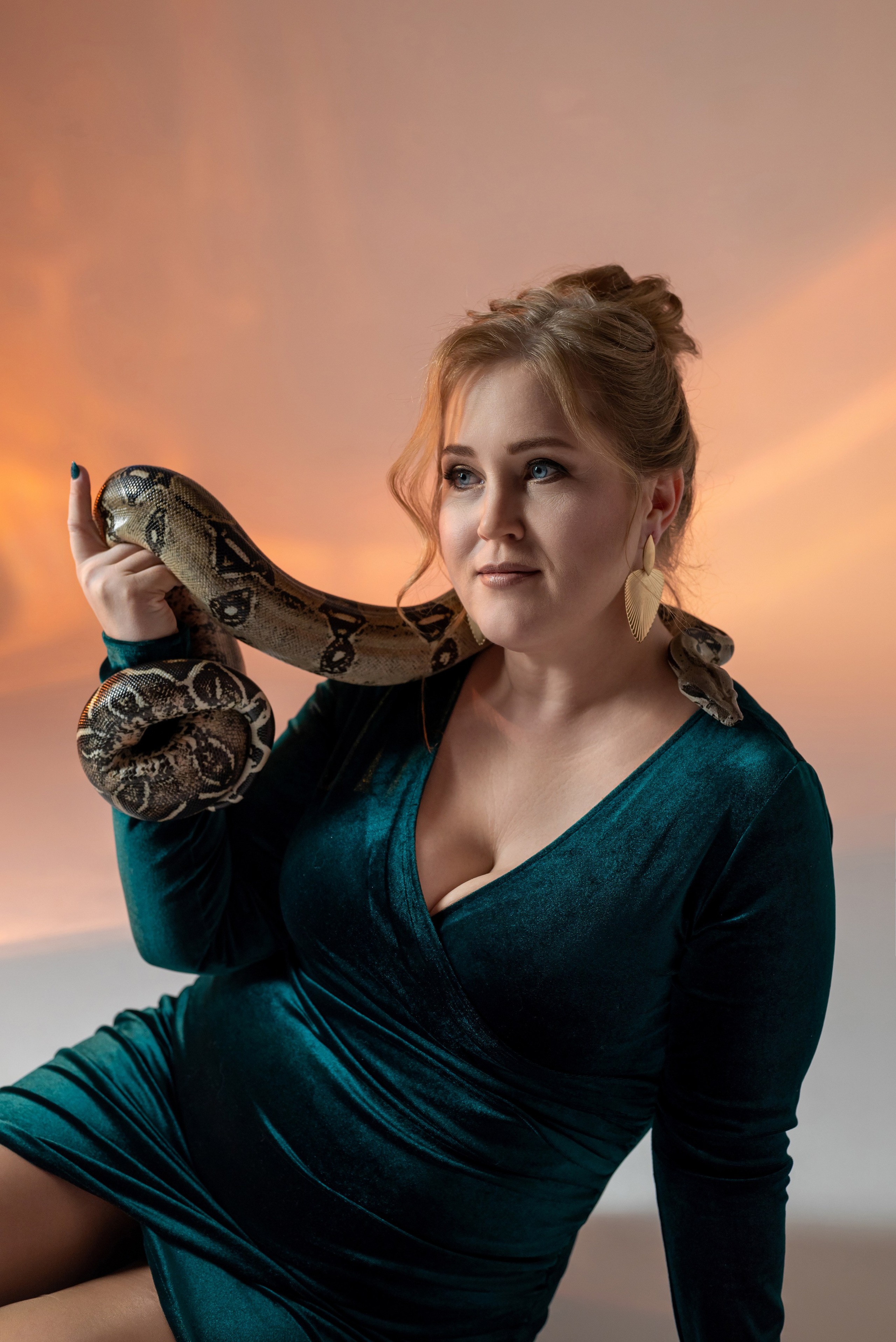 Фотопроект со змеёй 2025 г. Фотограф в городе Салават