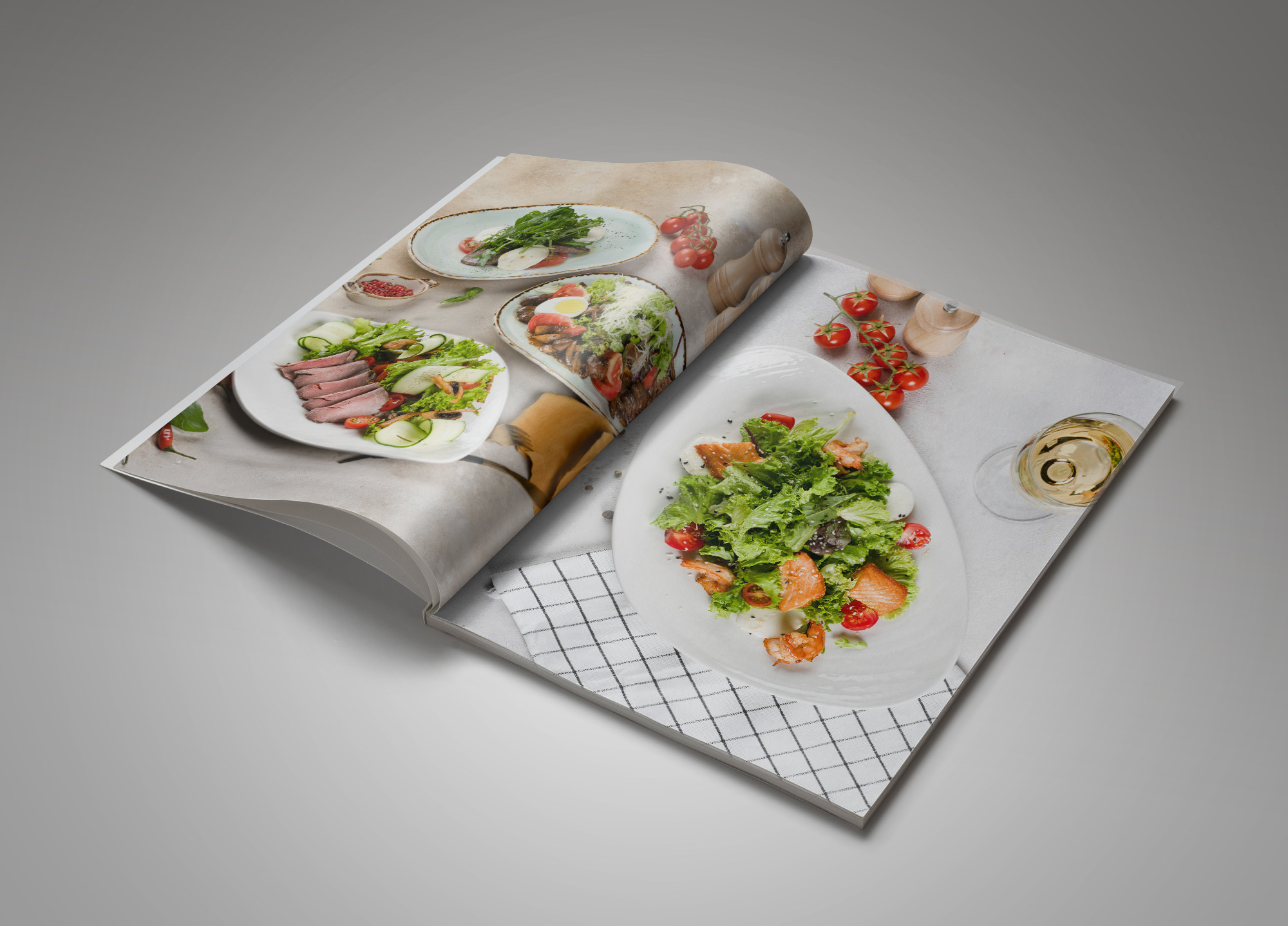 Печатное меню. Ирина Михайлова фуд-фотограф