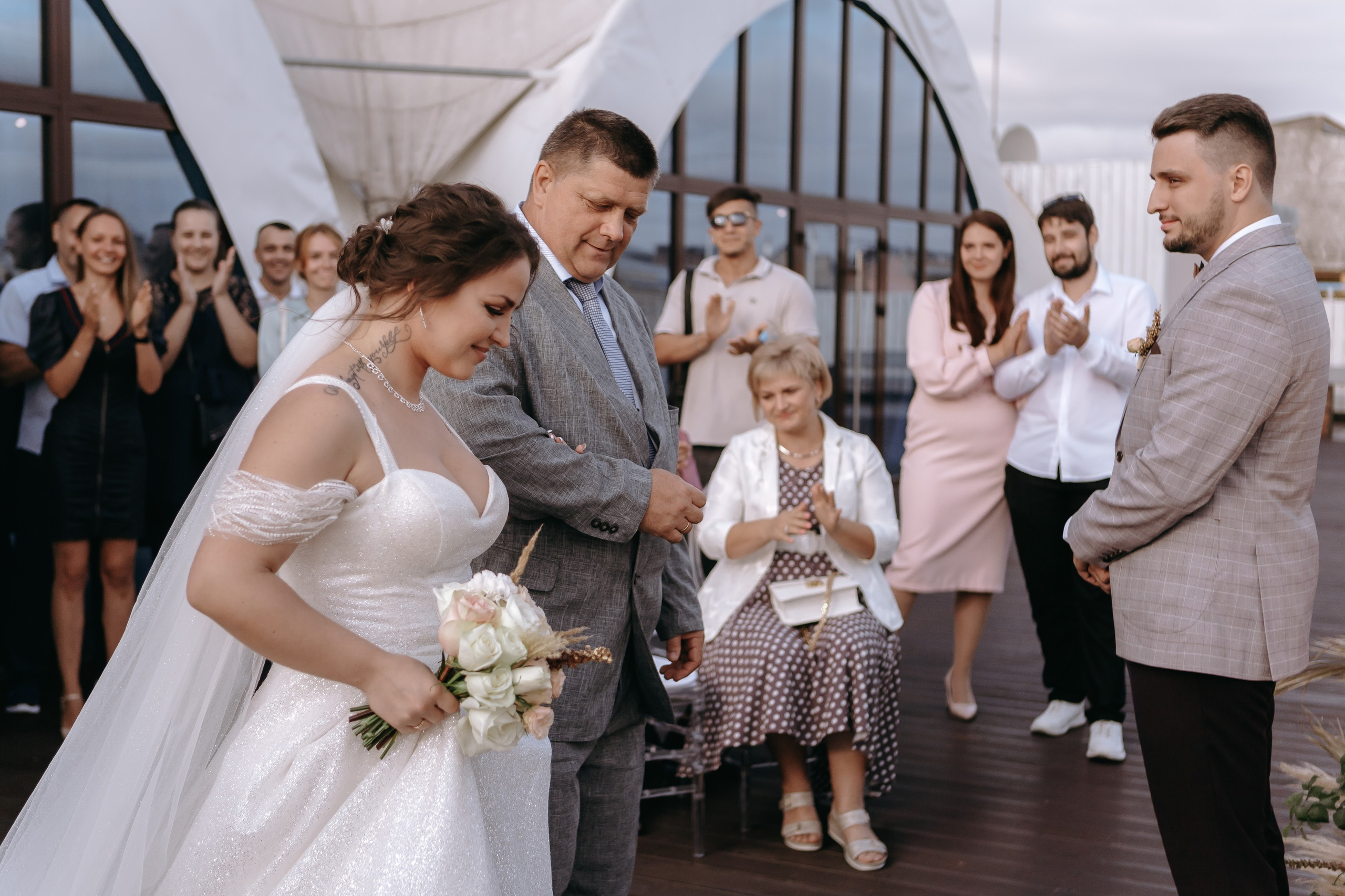 Над крышами Питера. Свадебный и семейный фотограф Арина Кулёва