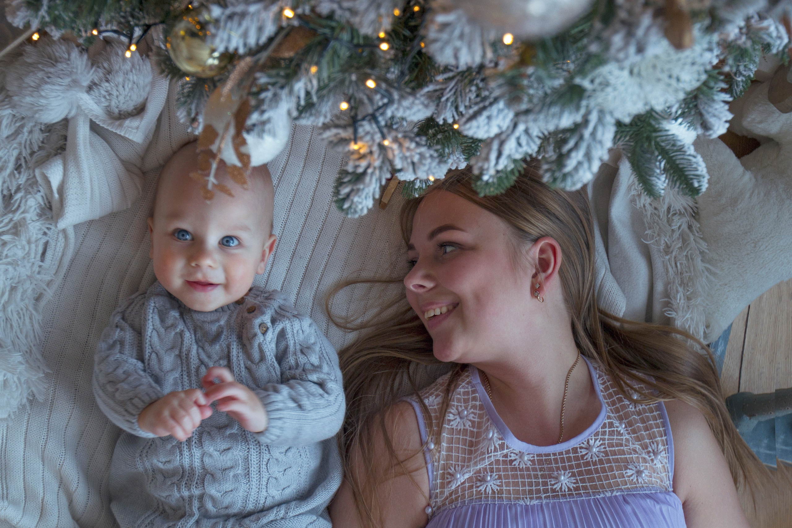 Новогодняя съемка. Фотограф новорожденных в городе Санкт-Петербург