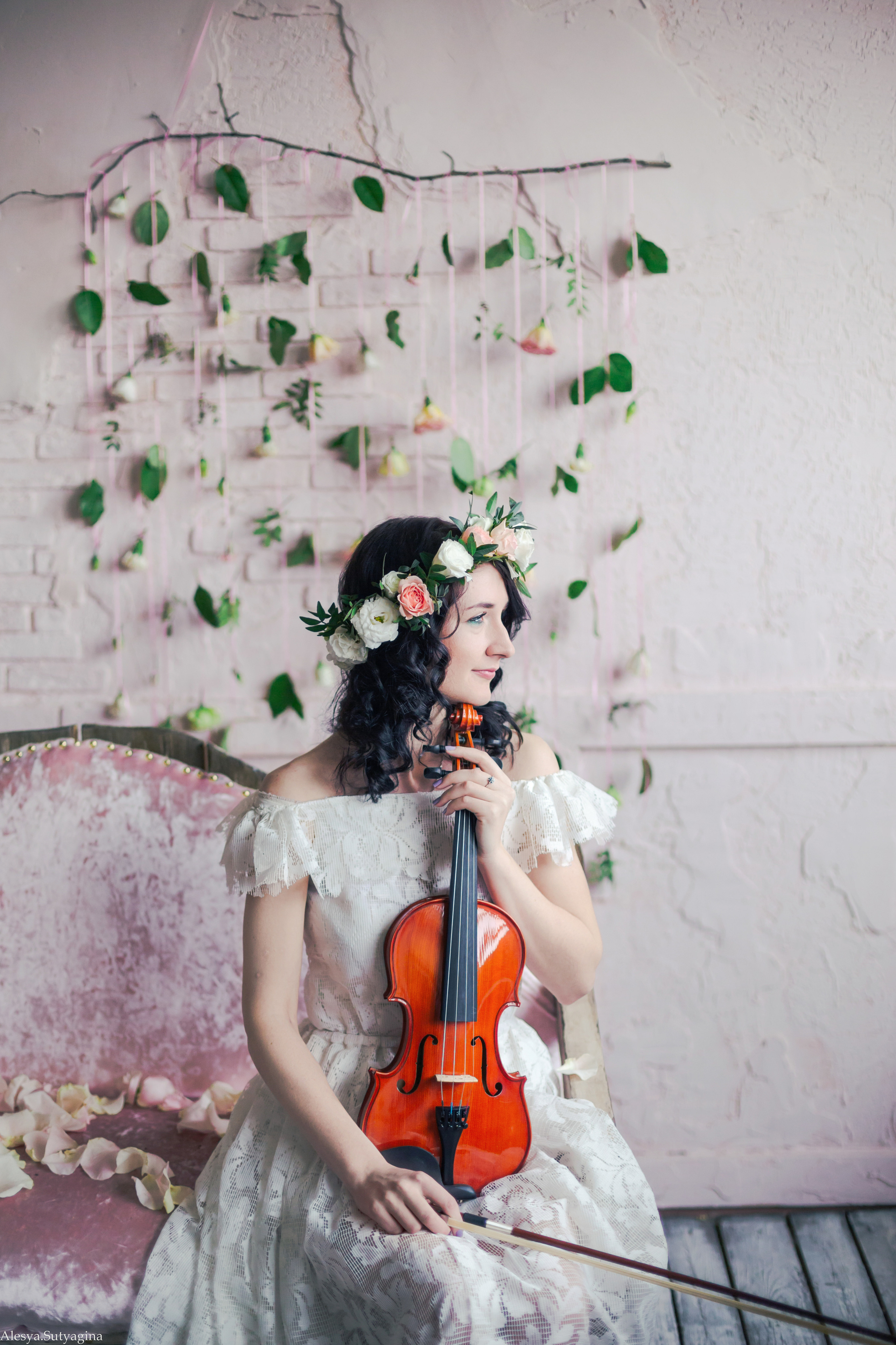 Фотопроект со скрипкой. Свадебный и женский фотограф