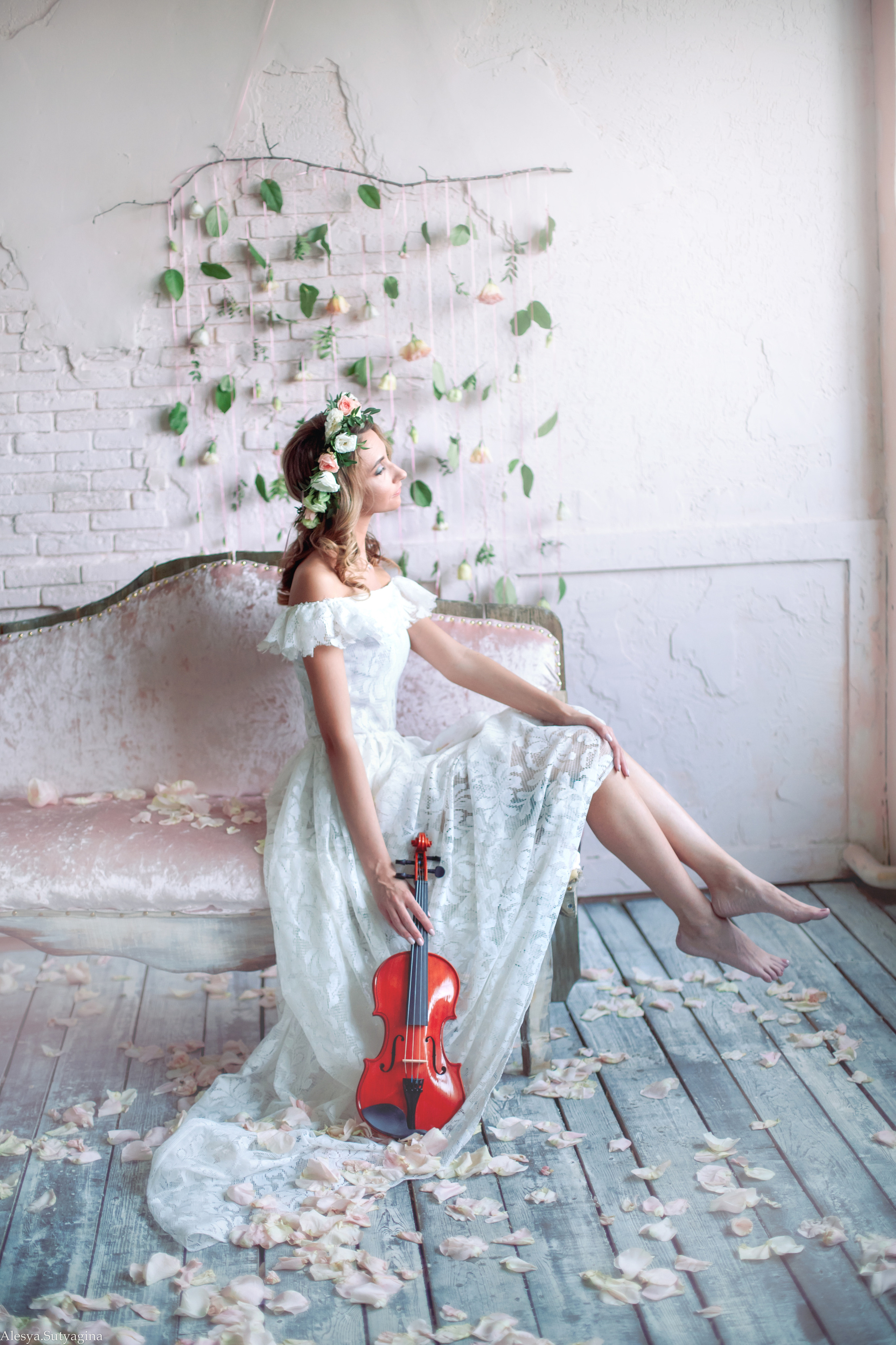 Фотопроект со скрипкой. Свадебный и женский фотограф