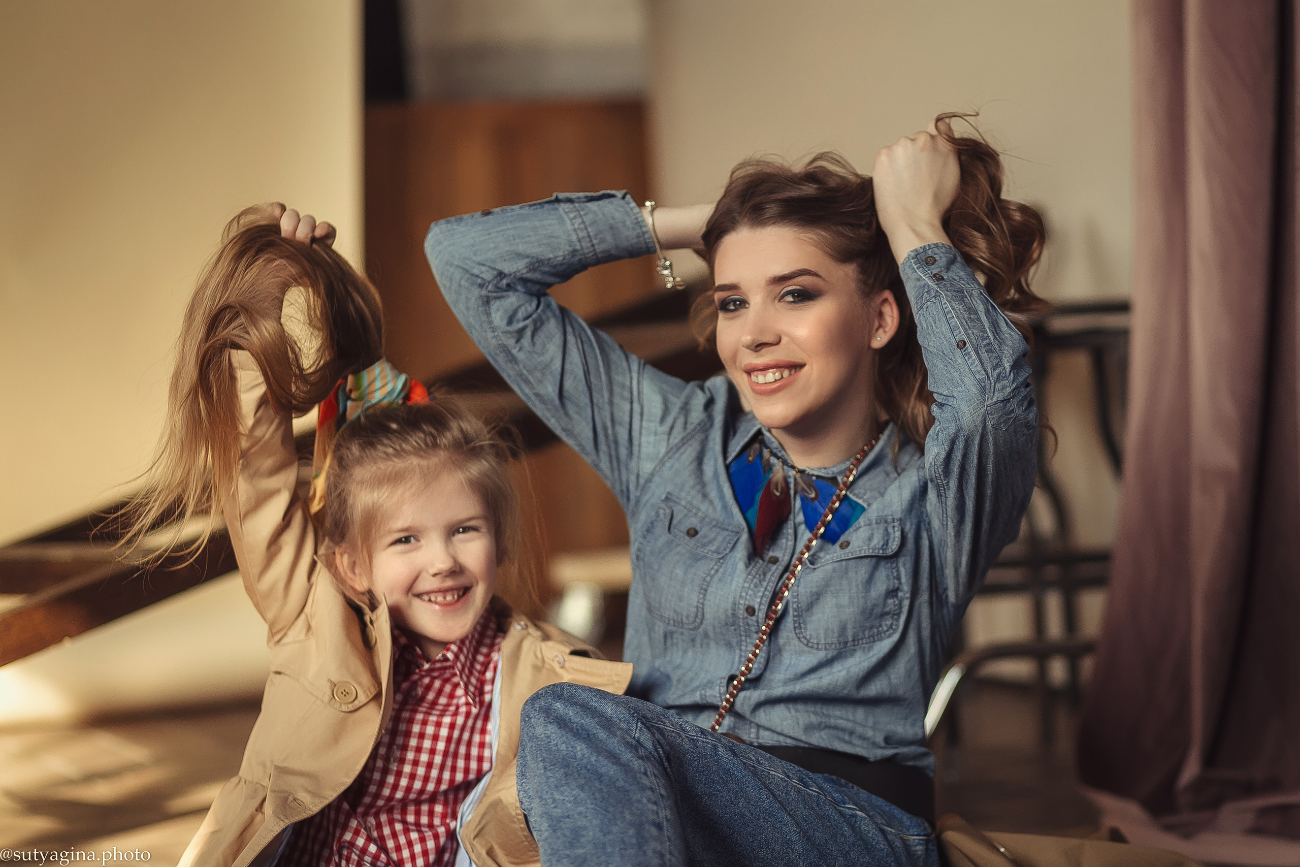 Наташа с дочкой. Свадебный и женский фотограф