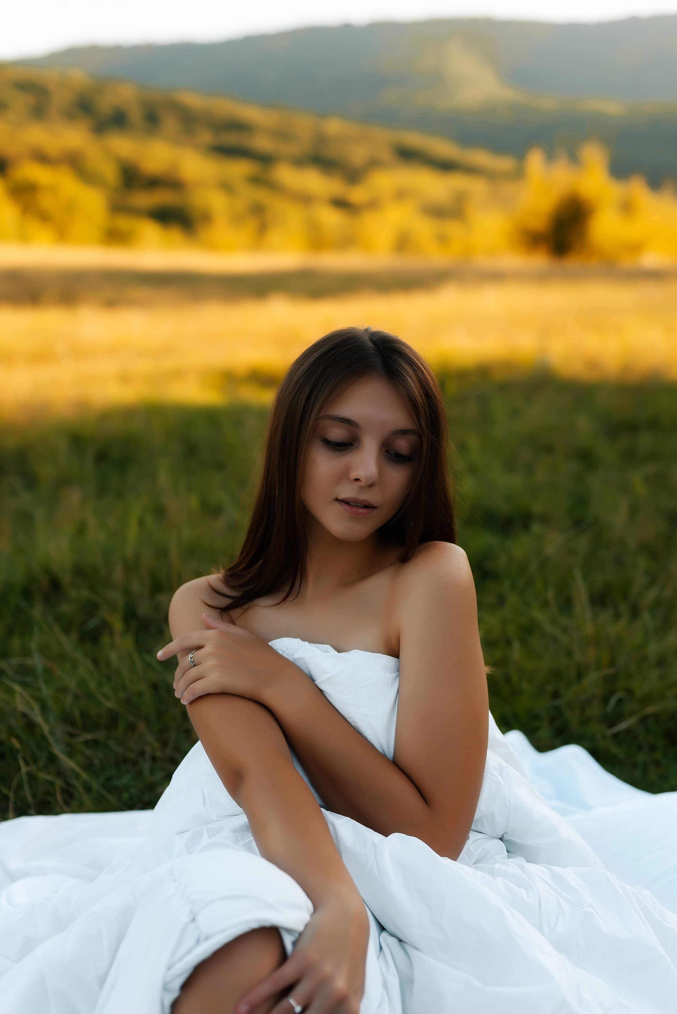 Екатерина в поле