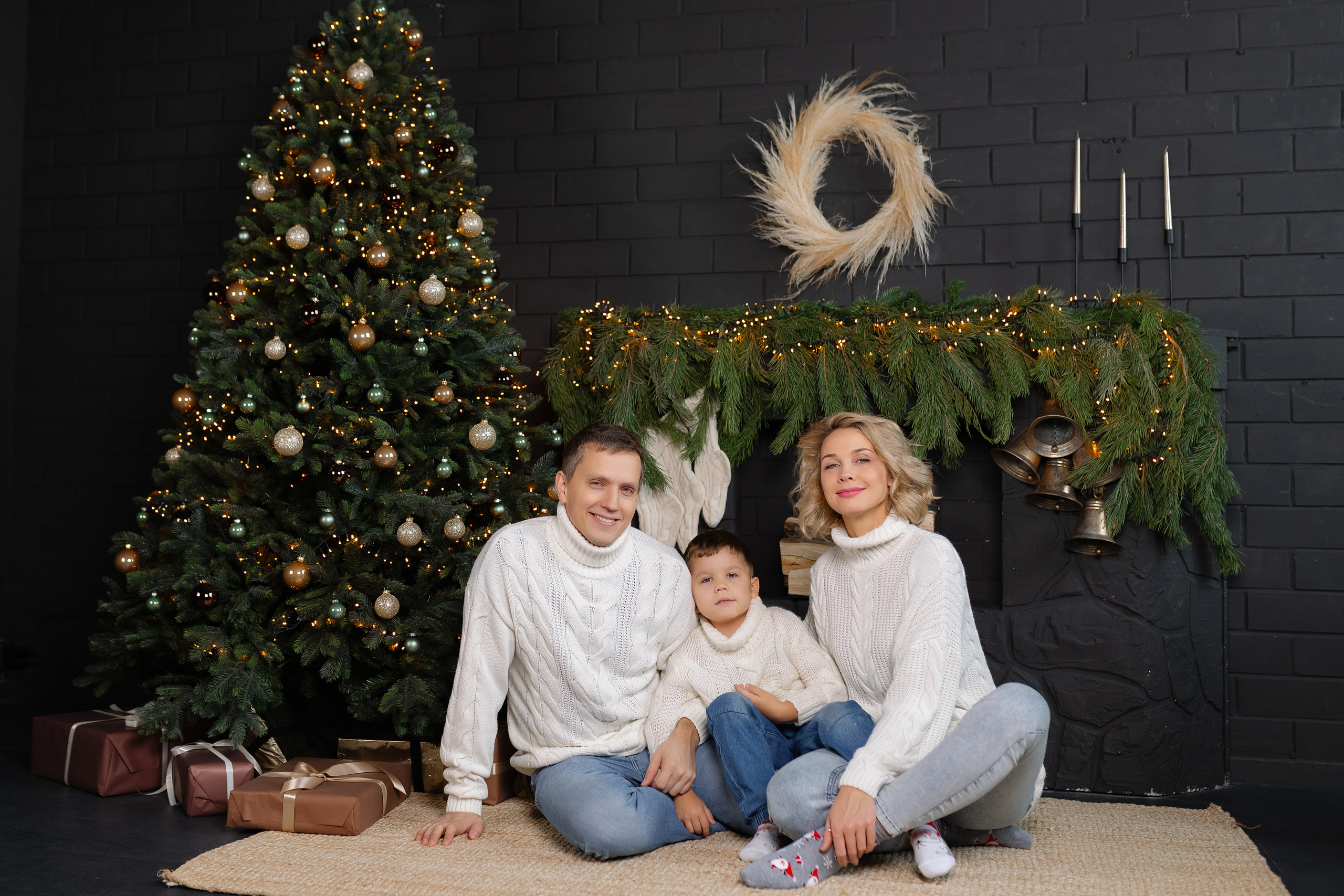 Семейная новогодняя съемка. Свадебный фотограф в Минске/Беларуси Сергей Спиридонов