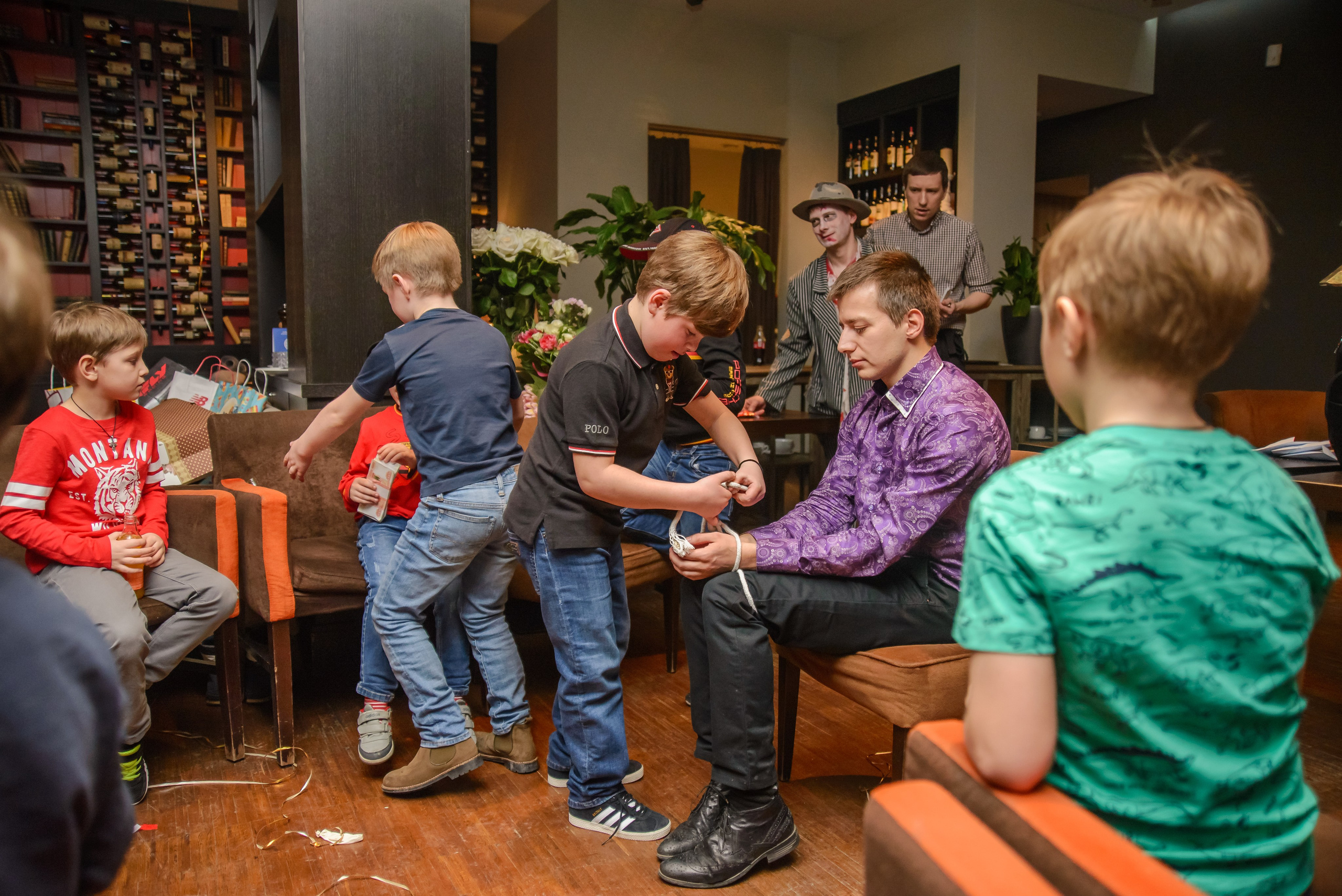 Детский день рождения в ресторане