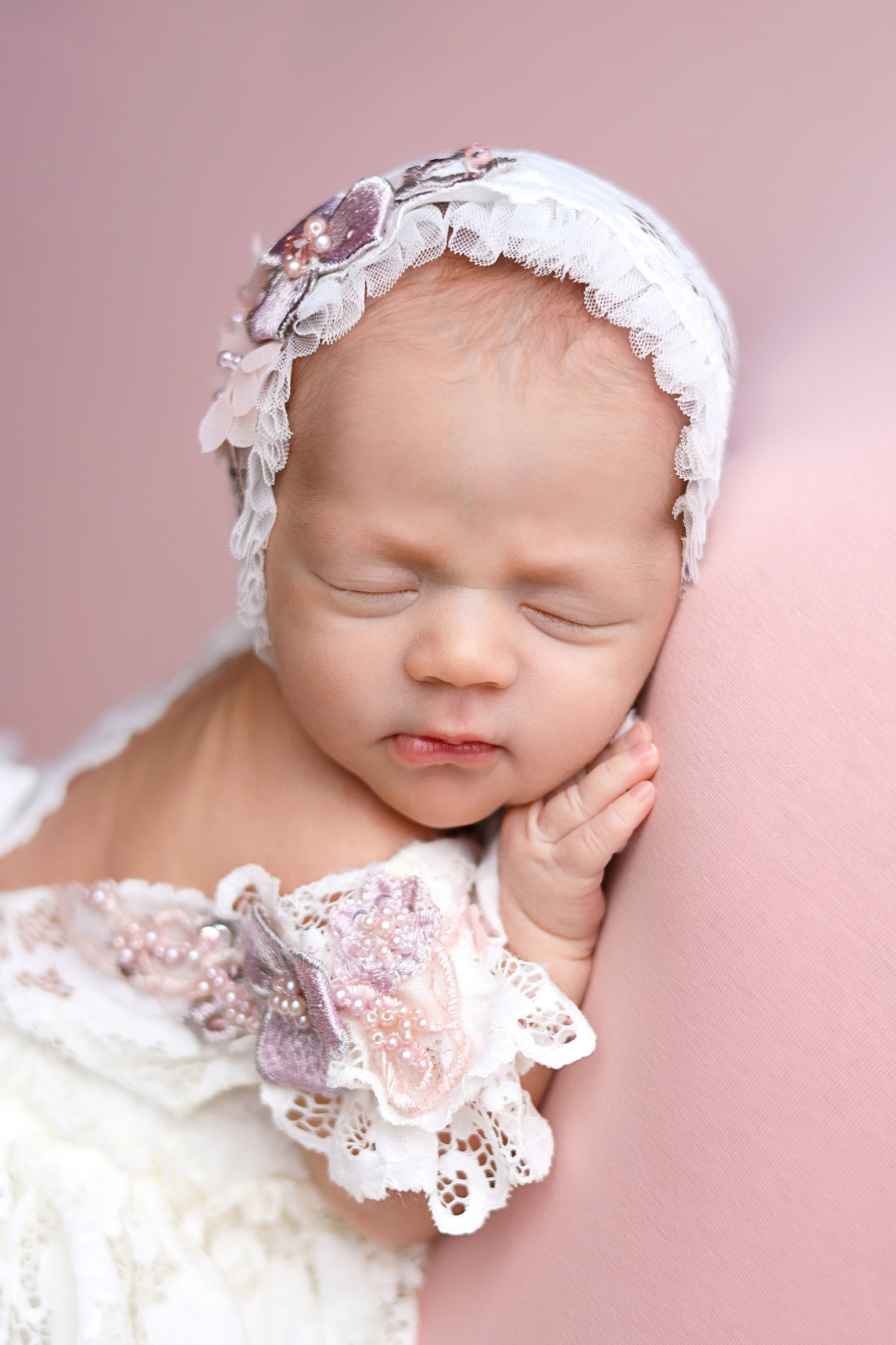 Ньюборн съемка Стефании, максимальный пакет. Фотограф новорожденных Москва. Ньюборн фотограф Москва