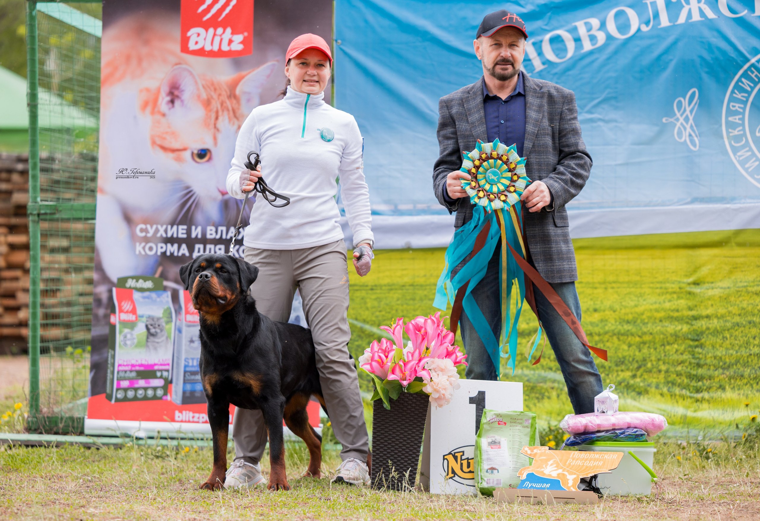 Саратов 2 х моно ротвейлеров 28-29.04.2024. Фотограф-анималист Юлия Германика