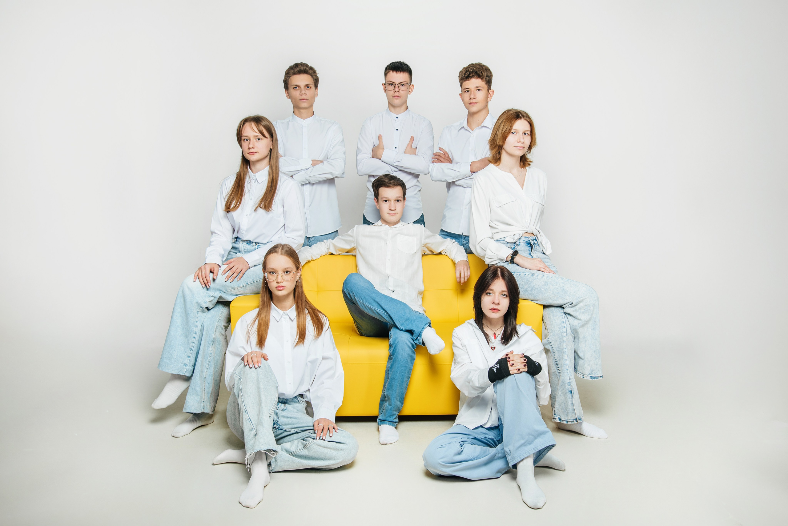 Съёмки в фотостудии. Выпускные альбомы. Южноуральск