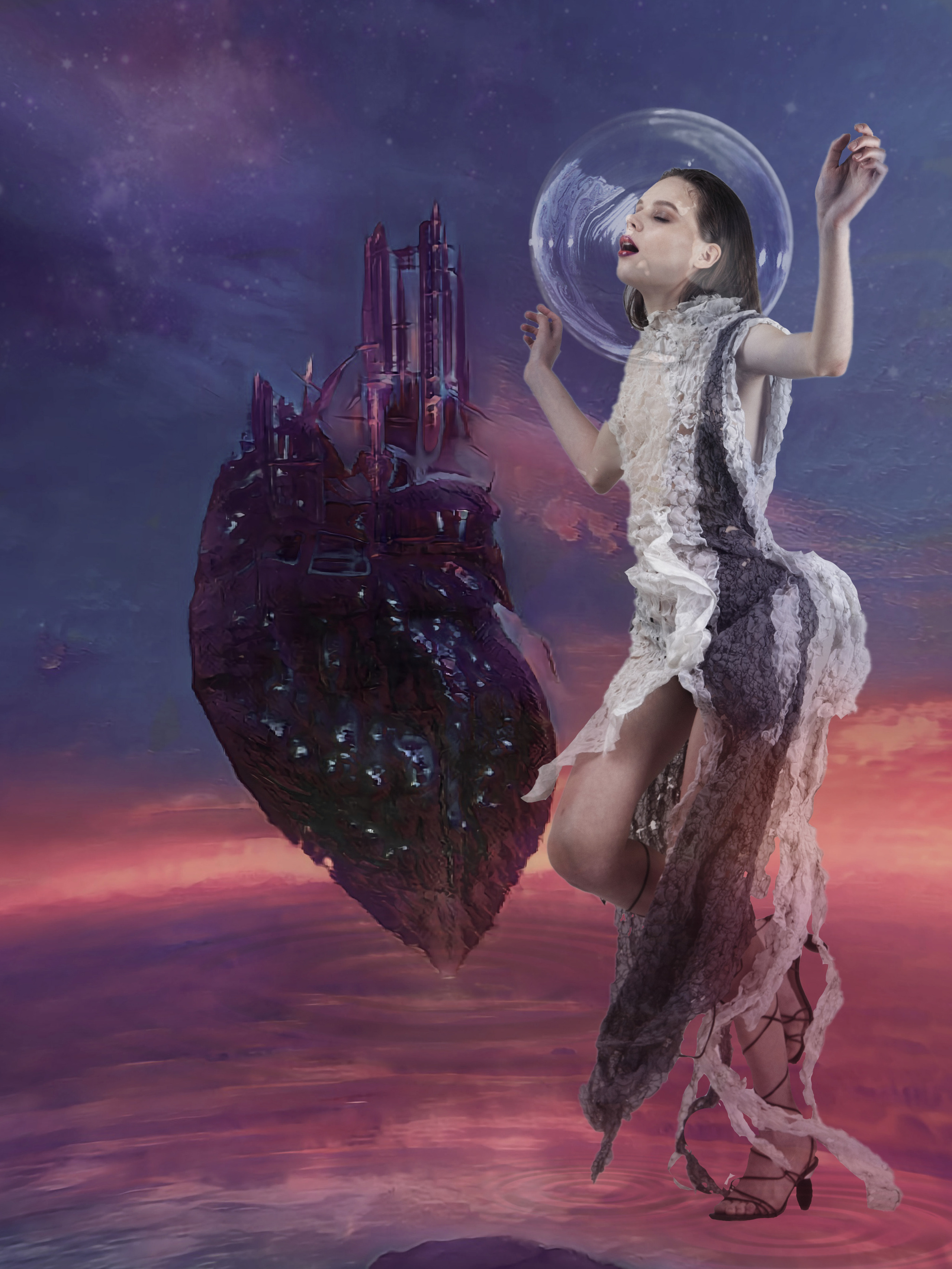 Stratosphere. Alyona Pukhanova — photographer, stylist, 3d designer, artist — Tbilisi, Georgia