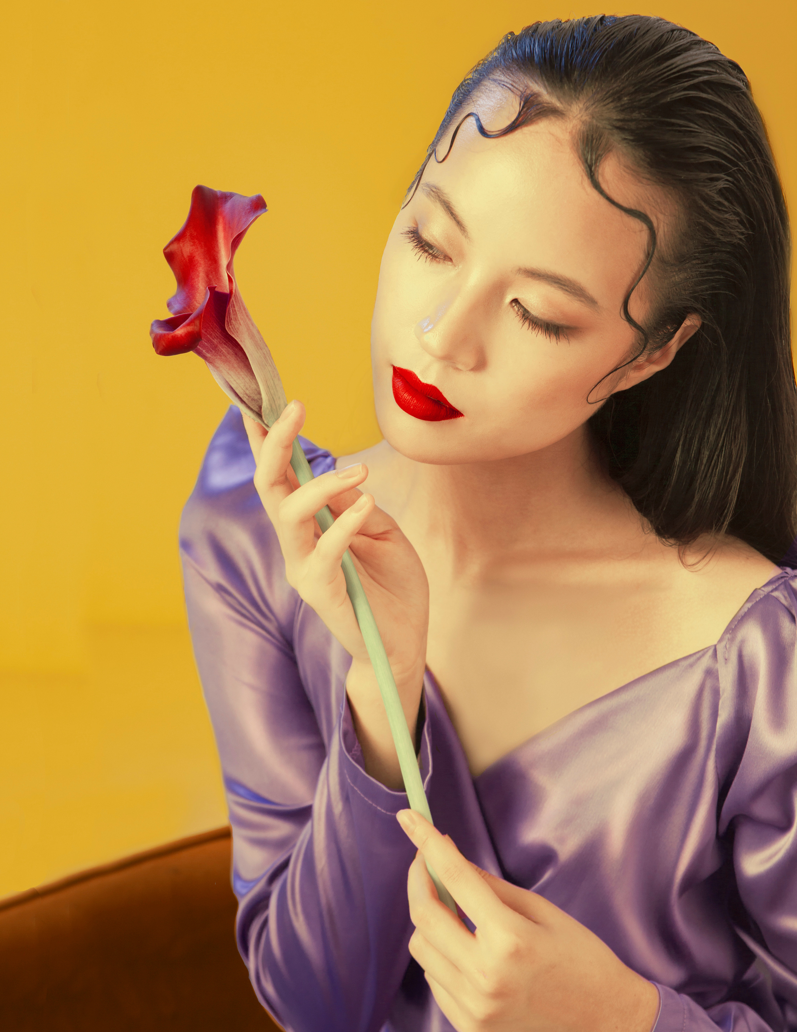 Red&yellow. Alyona Pukhanova — photographer, stylist, 3d designer, artist — Tbilisi, Georgia