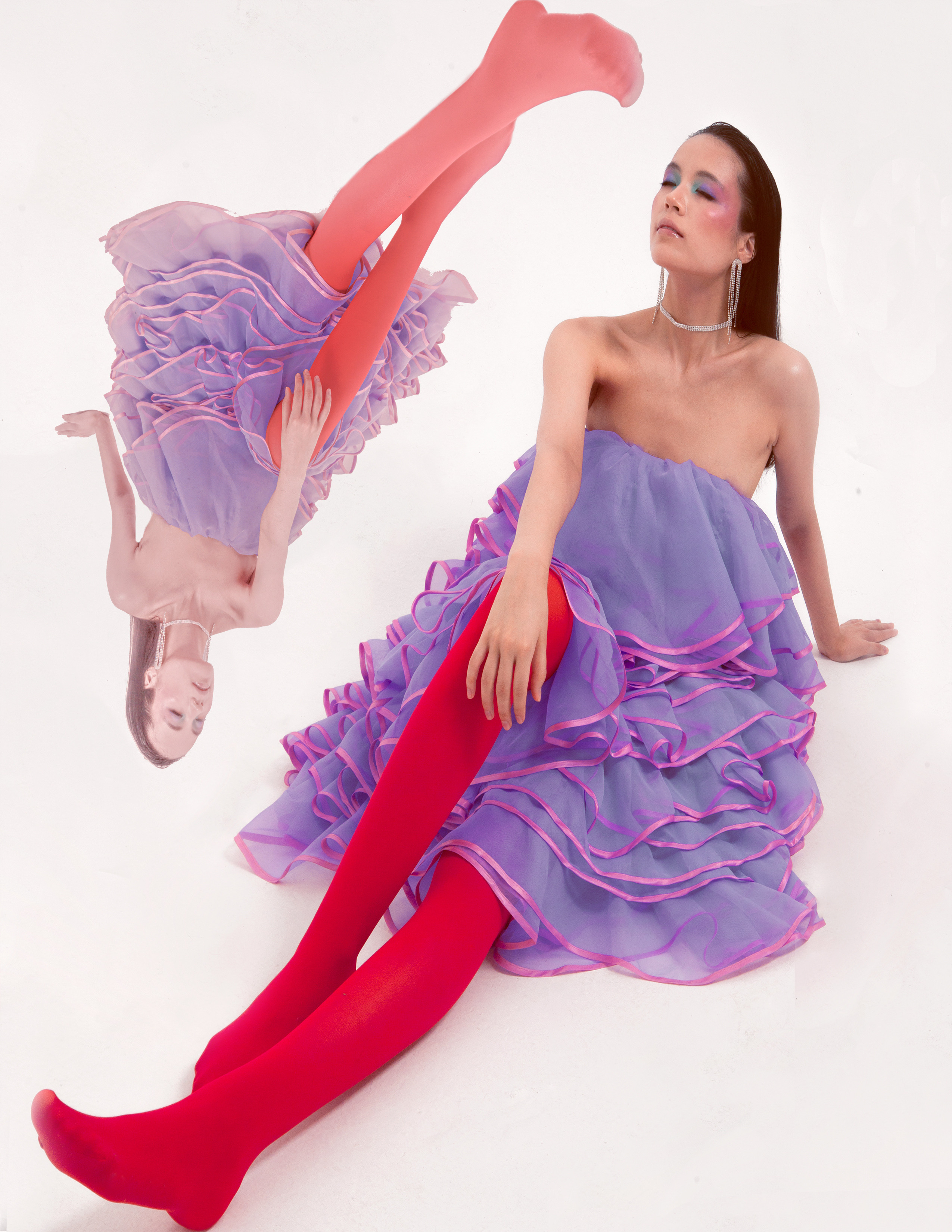 Red&yellow. Alyona Pukhanova — photographer, stylist, 3d designer, artist — Tbilisi, Georgia