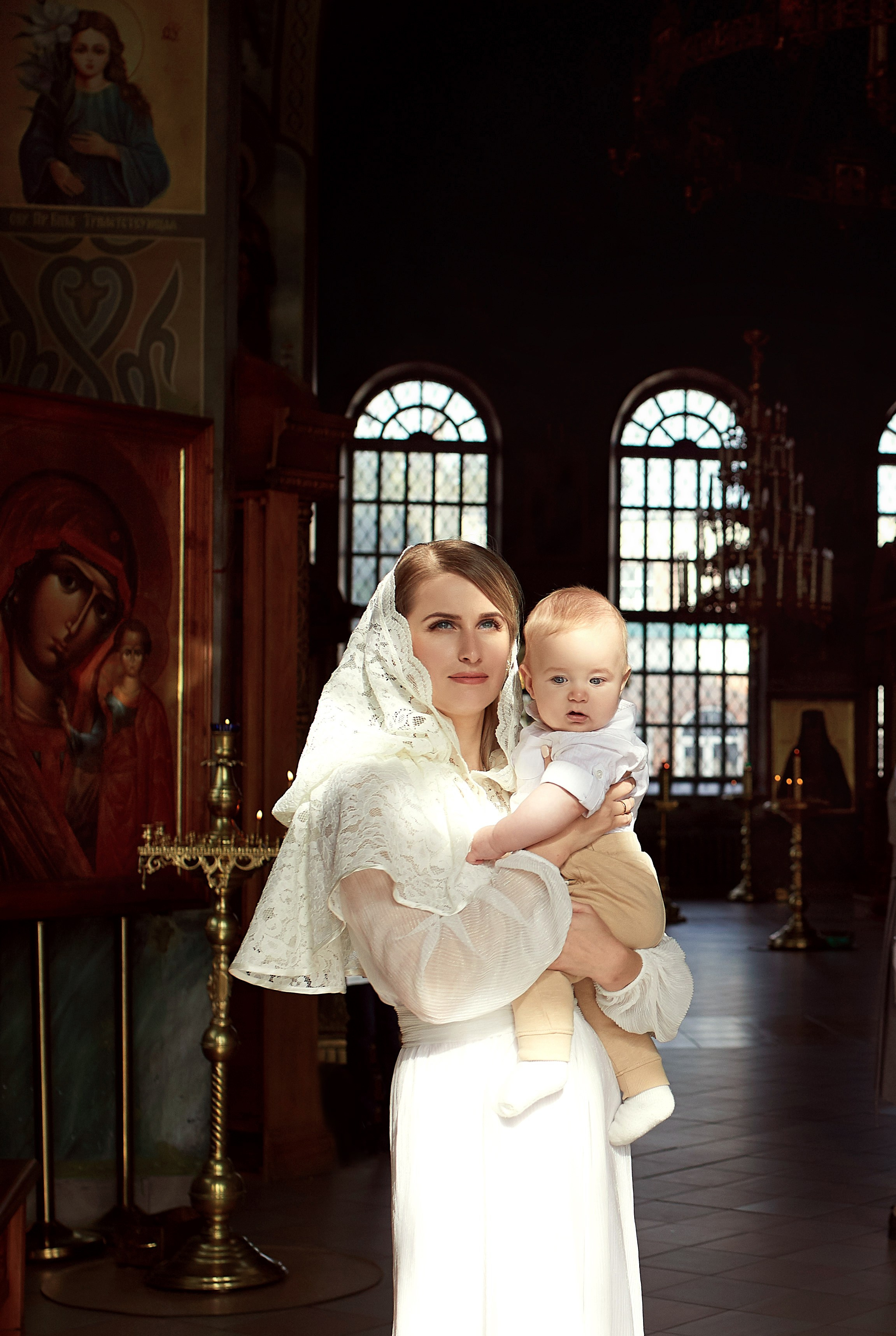 Таинство Крещения. Детский фотограф новорождённых в Ростове-на-Дону. Фотограф крещения. Фотограф Беременности. Детская фотосессия на год