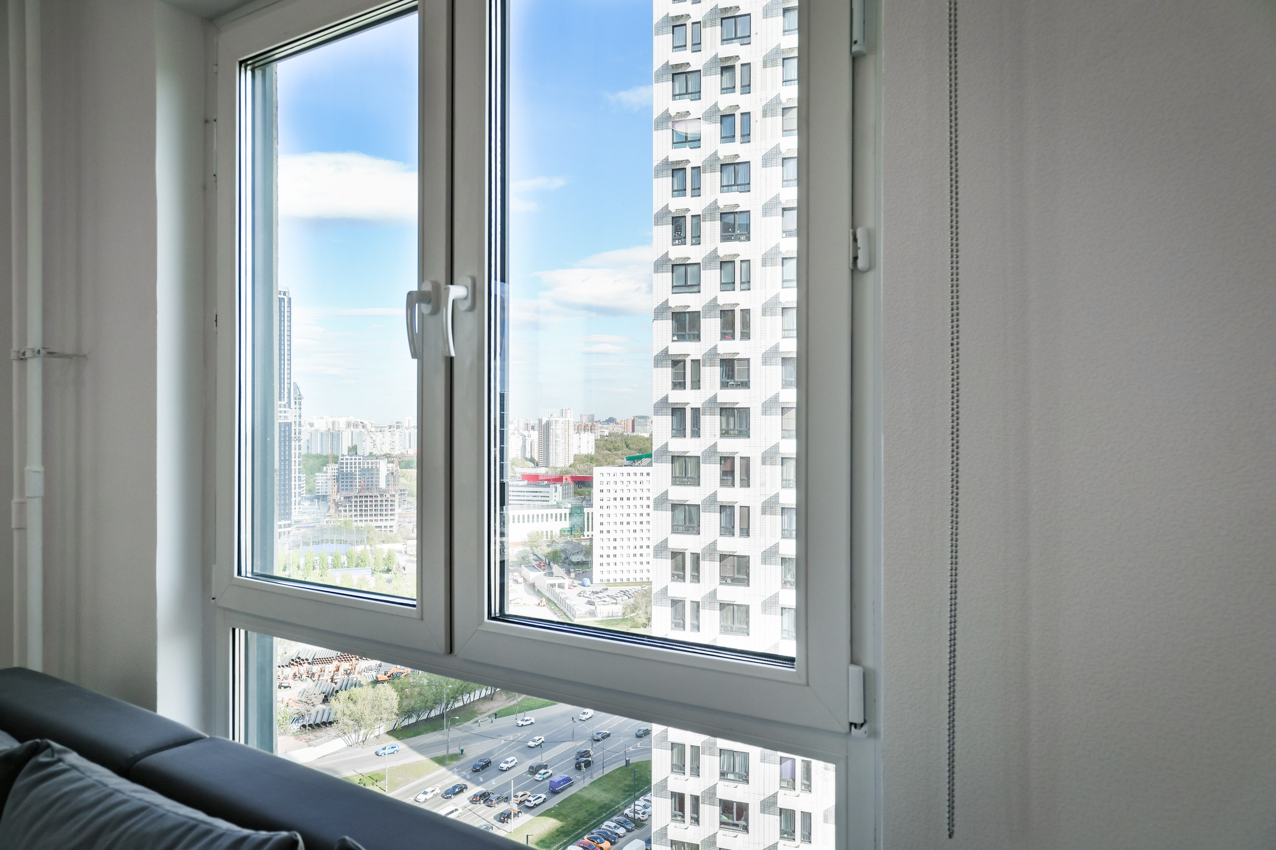 APARTMENT COMPLEX INTERIOR. Mixturecaptures