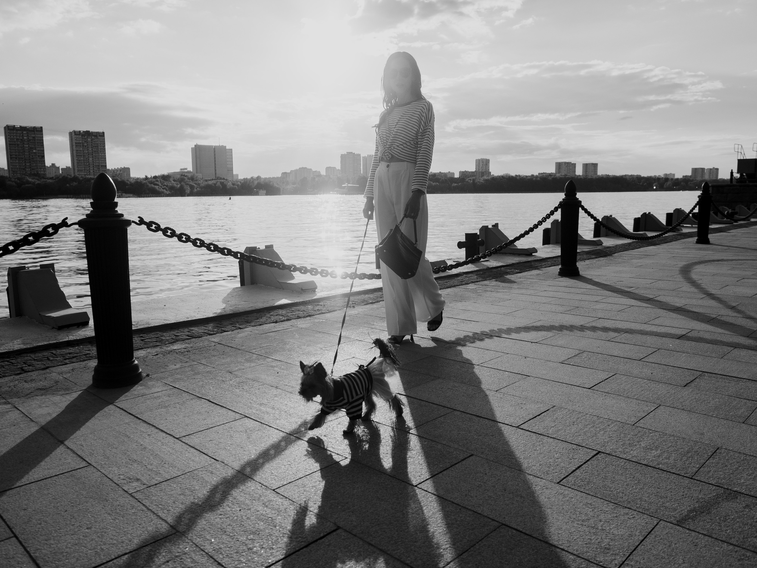 Фотопрогулка с питомцем. Маруся Машкова • Фотограф в Москве