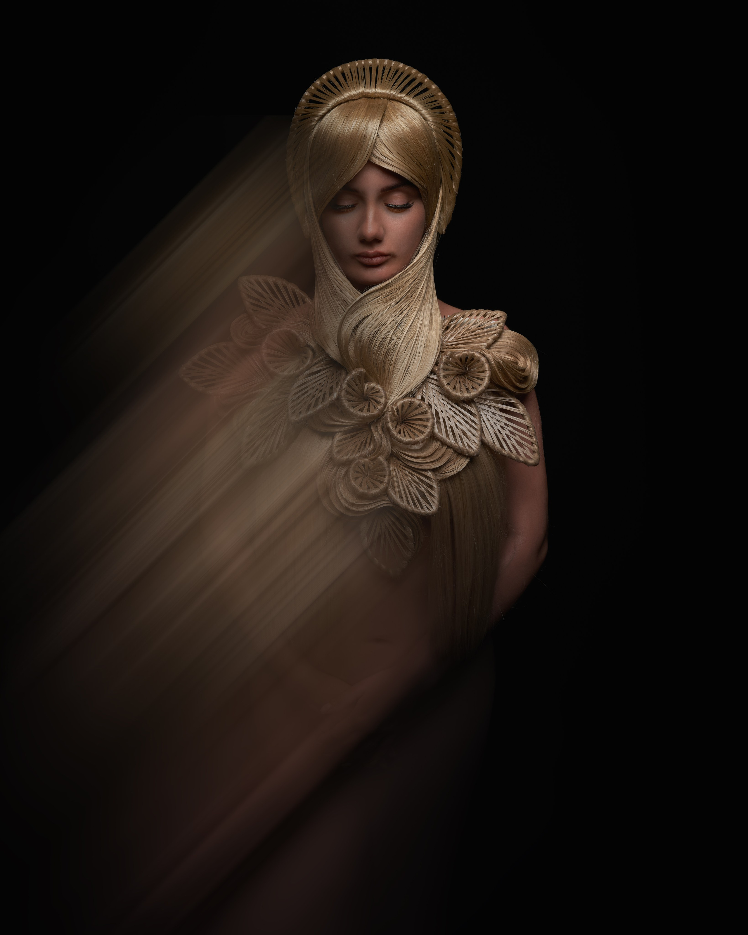 Съемки причесок для Russian Hairdressing Awards 2020 (мастер Антон Луговик). Алексей Романов фотограф Санкт-Петербург, фотокурсы, фотошкола