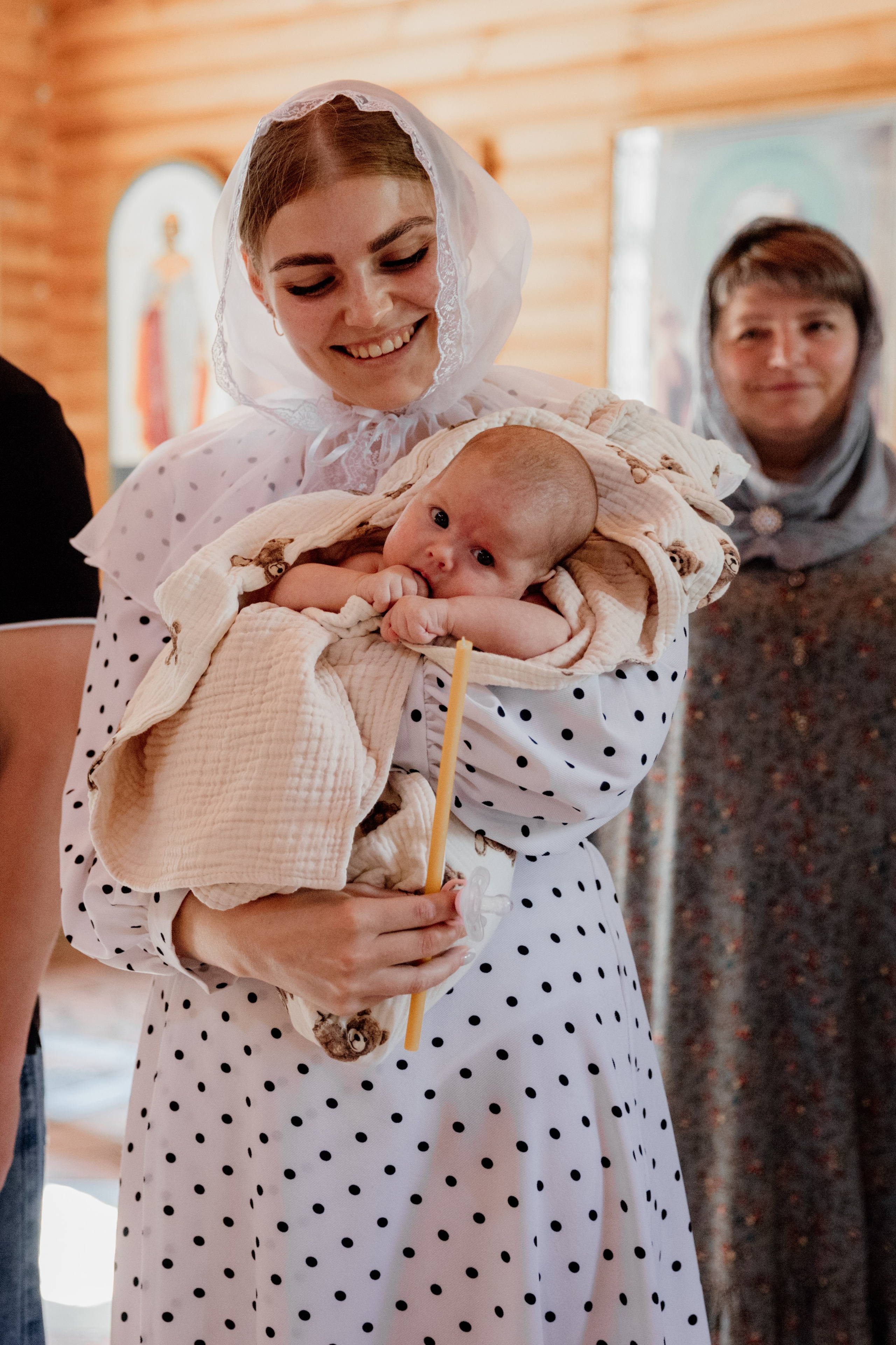 Крещение Таисии. Семейный фотограф документалист в Пензе Лопатинская Татья