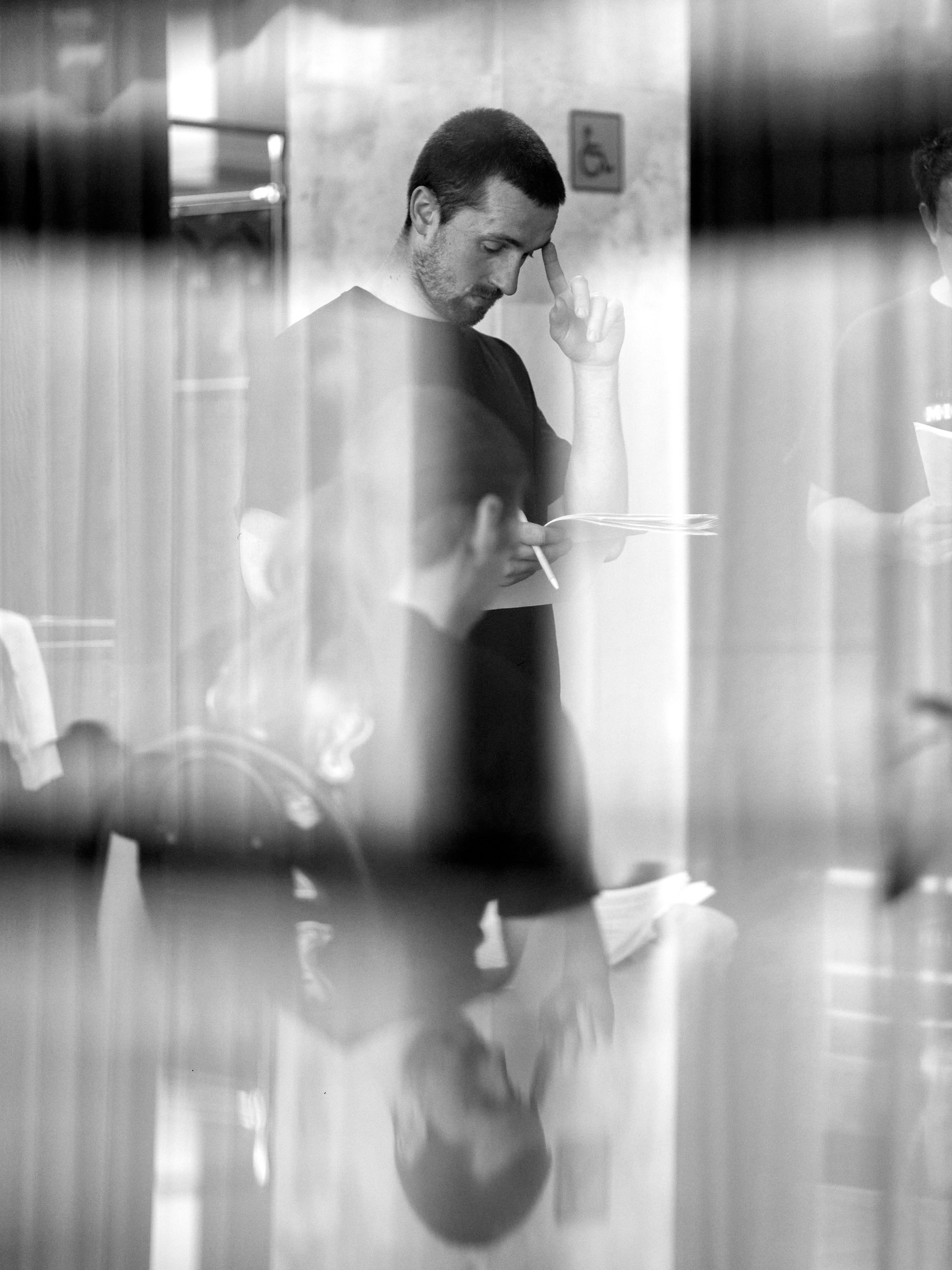 Шинель | репетиция. Фотограф Юлия Маринина