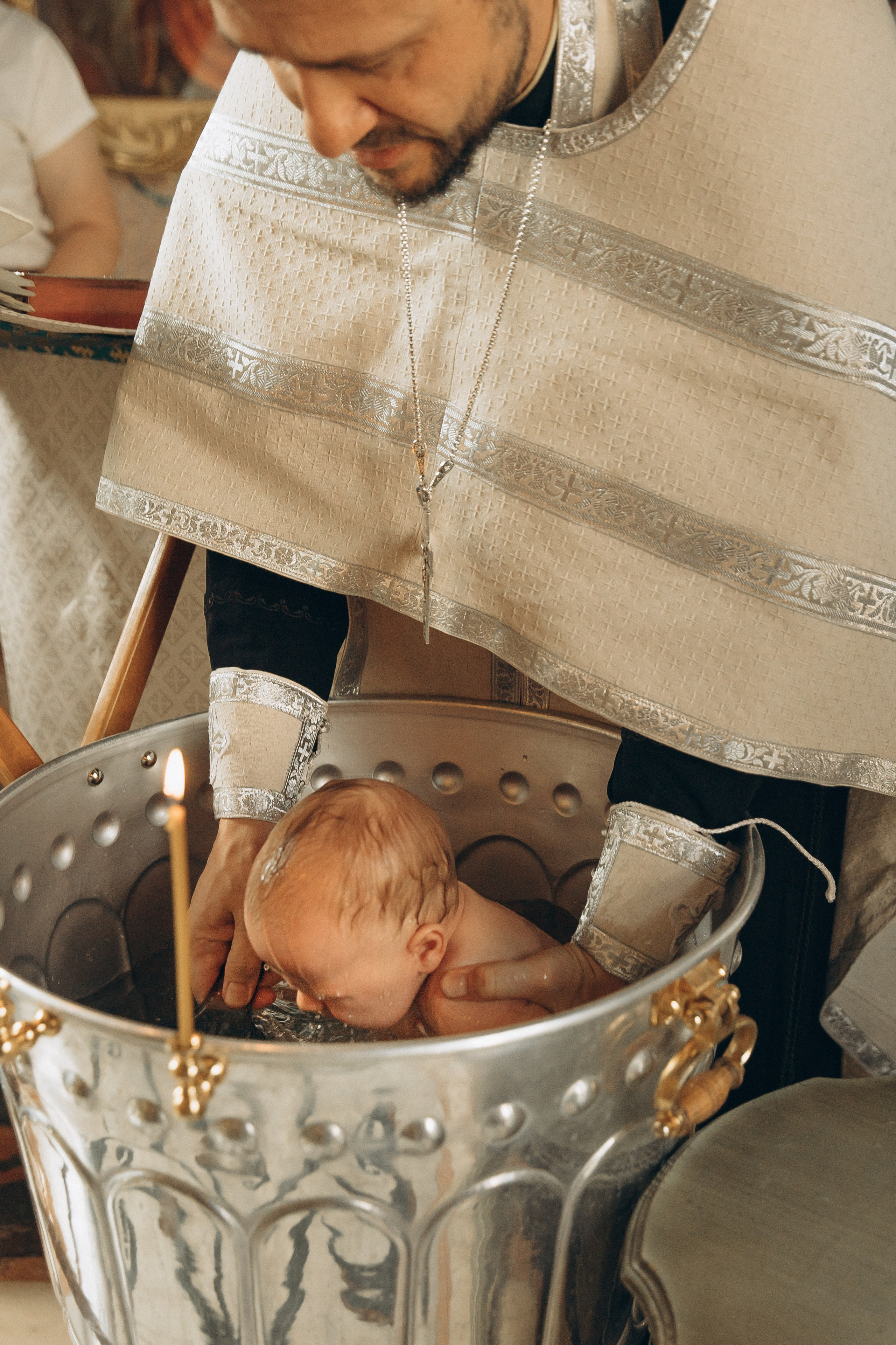 Крещение. Семейный фотограф в Москве и Королеве Евгения Баукова