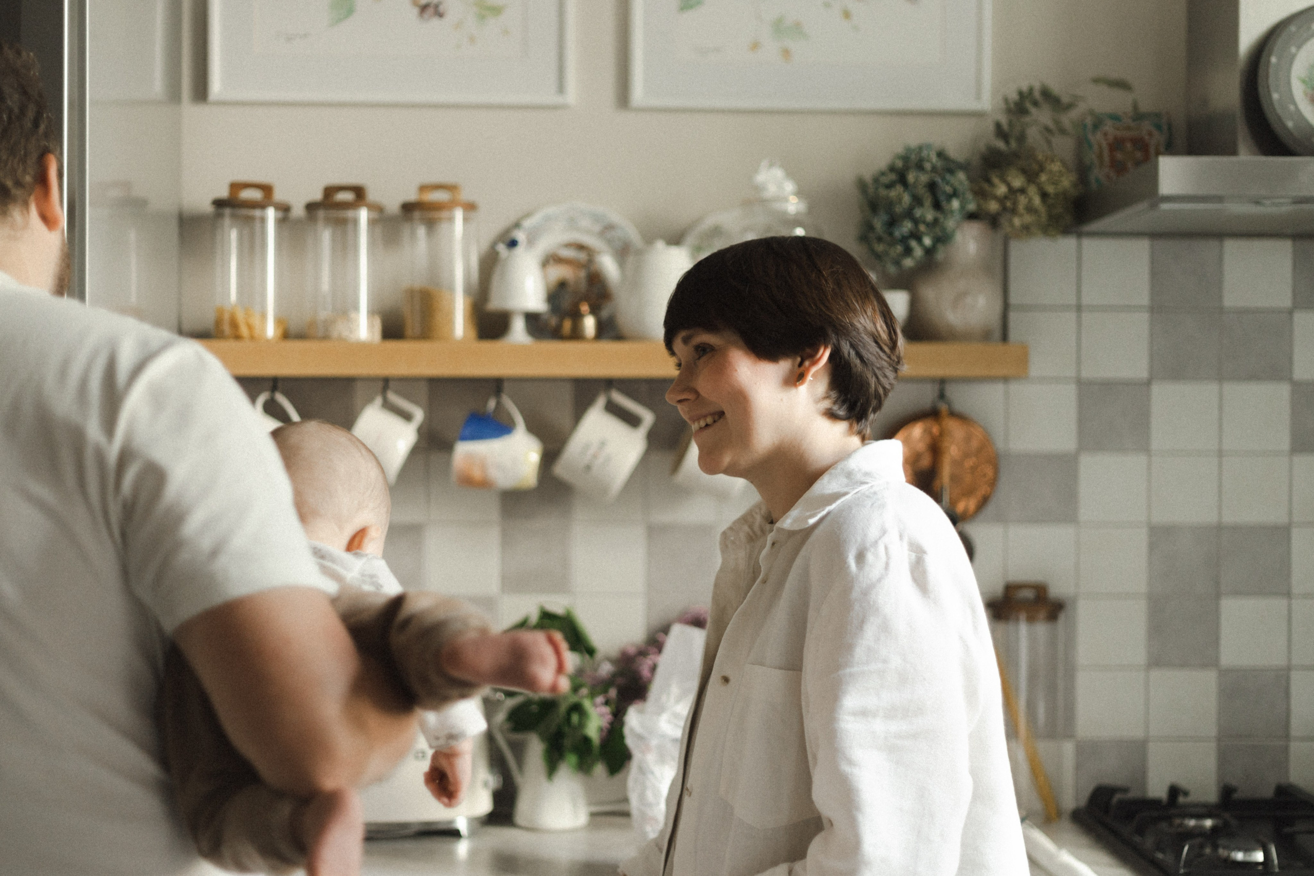 Женя, Оля и Кирилл. Семейный фотограф в Москве