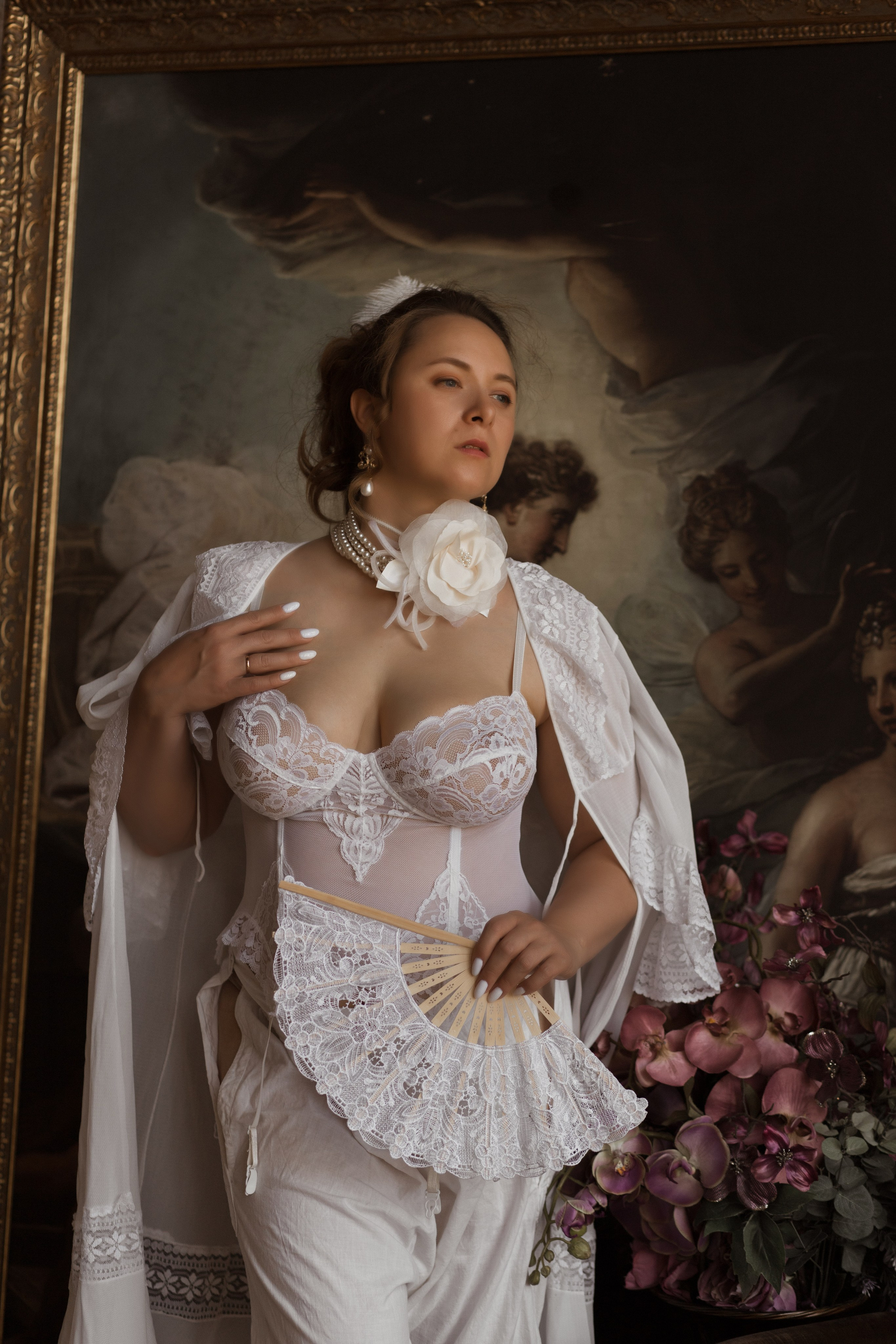 Винтажный будуар. Художественная винтажная фотография