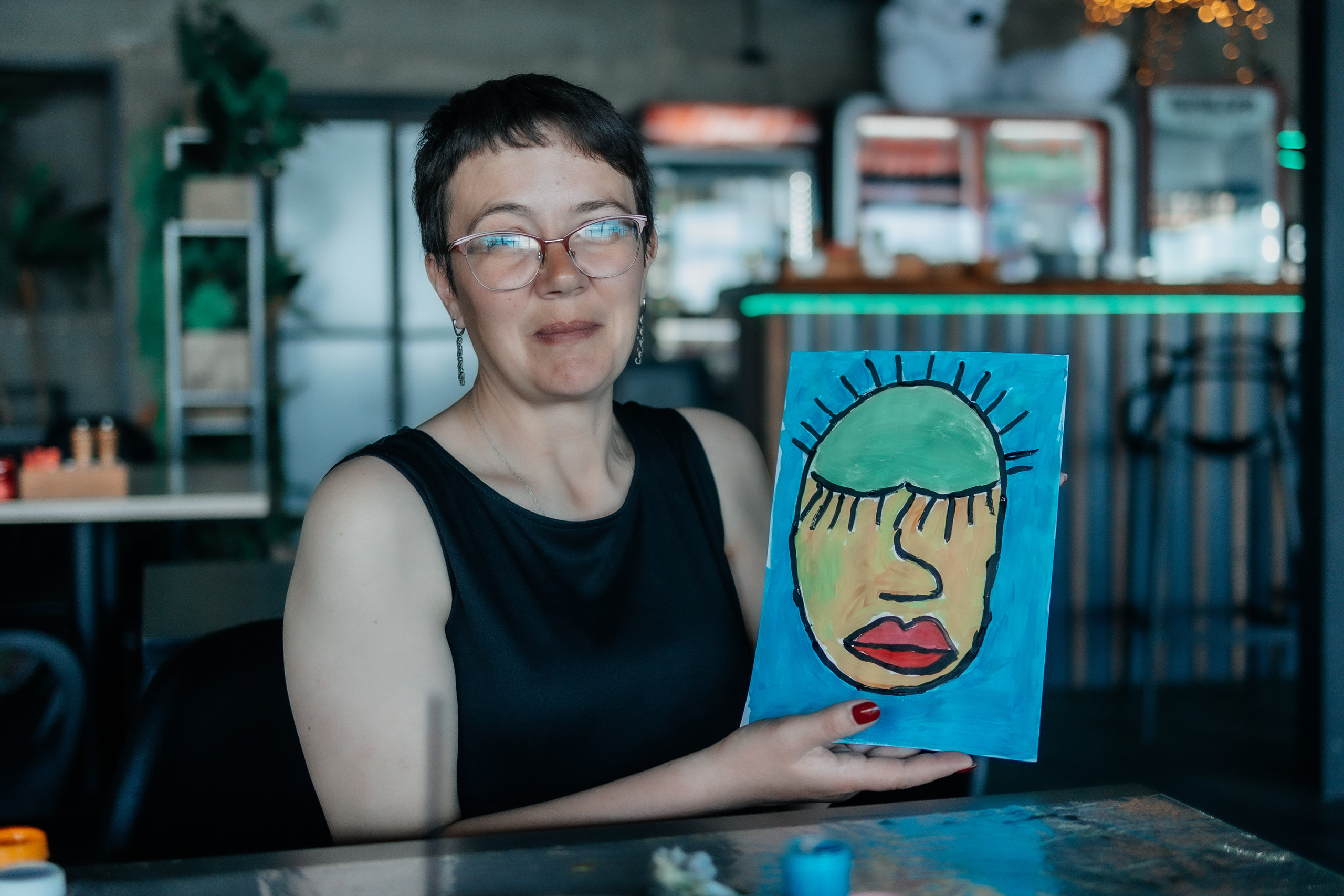 Азартное рисование. Семейный и детский фотограф в Славгороде Анастасия Винс