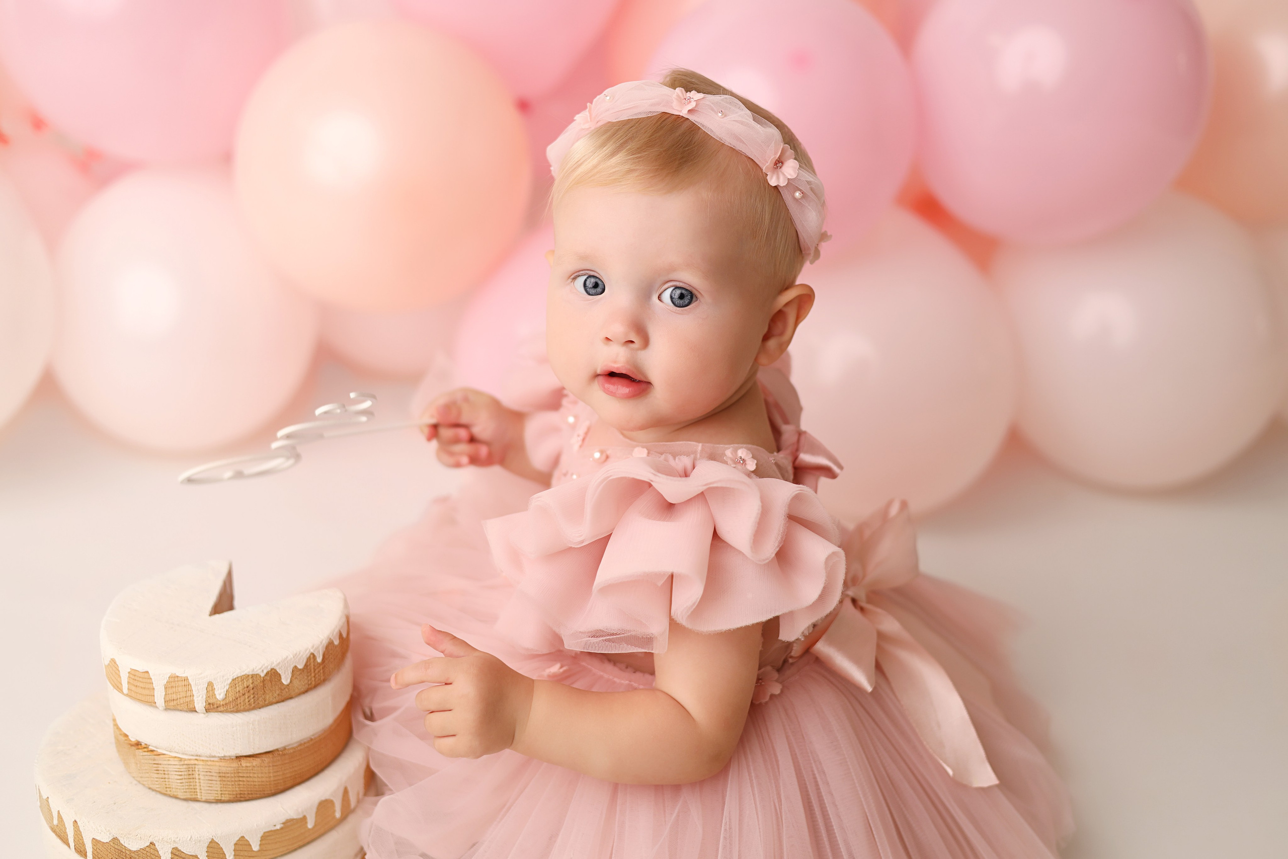 Ангелине 1 годик. Фотограф новорожденных Москва. Ньюборн фотограф Москва