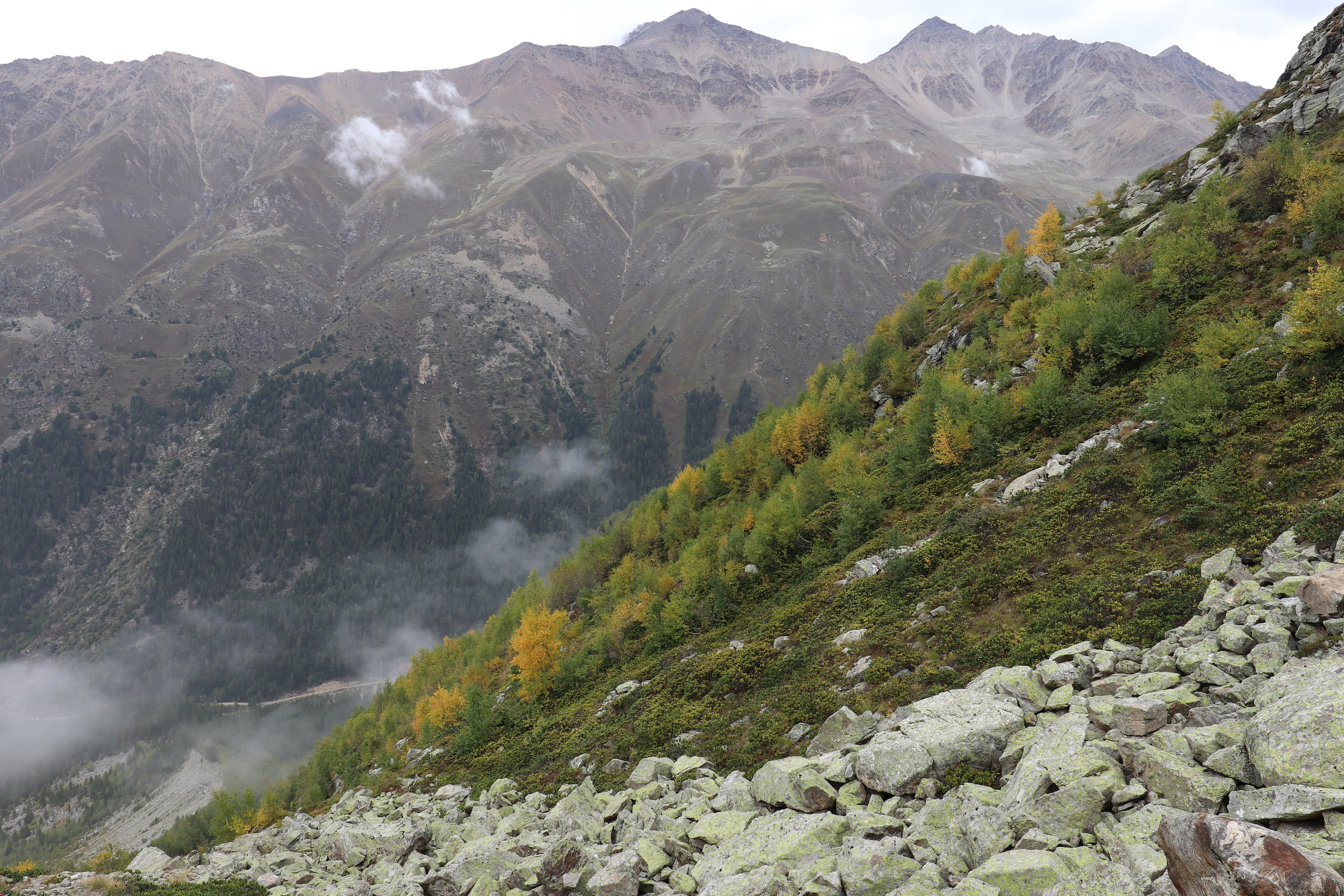 Приэльбрусье. Сентябрь 2024. Путешественник-фотограф из Санкт-Петербурга Татьяна Свистулина