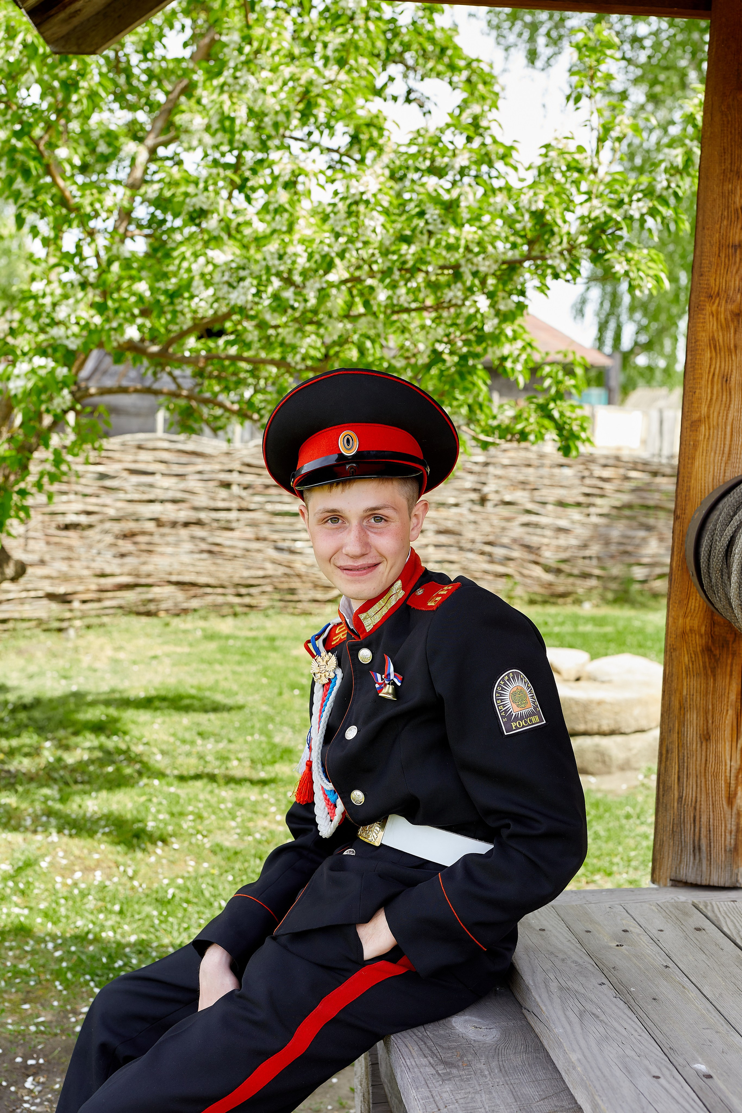 Кадеты последний звонок. Фотограф Вячеслав Фарунин
