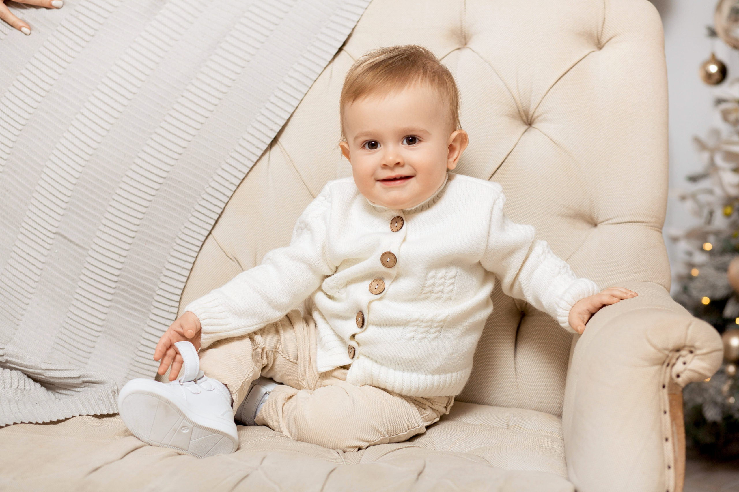 Новогодняя фотосессия в студии в городе Ростове-на-Дону для Александра, Лии и Артёма