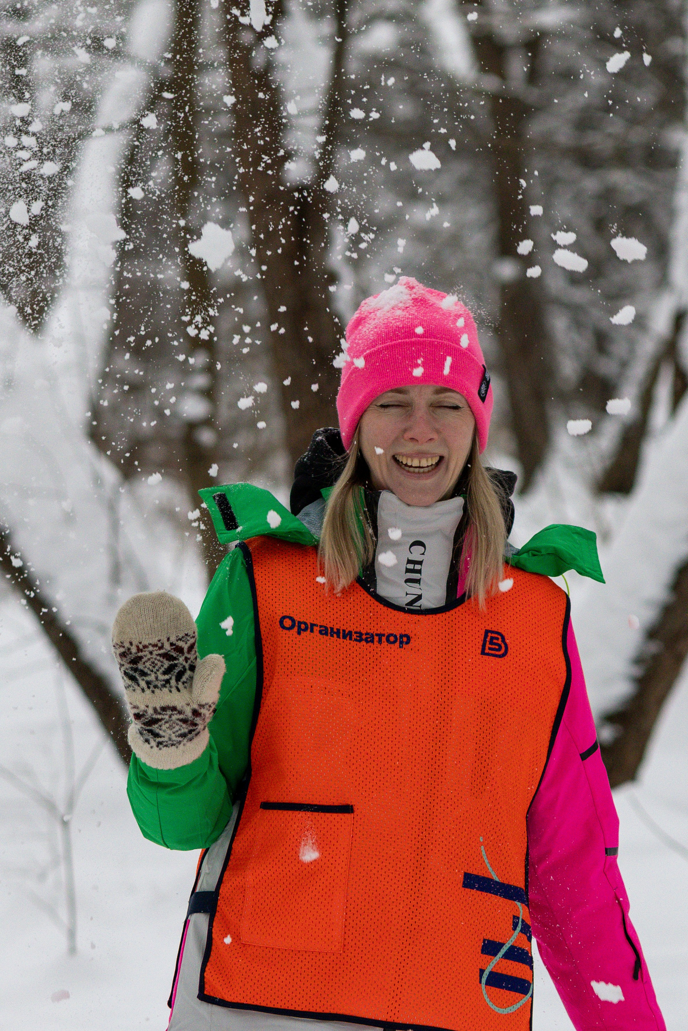 196 забег 5 вёрст в Тушино, 17.01.26. Фотограф Сергей Ловкий