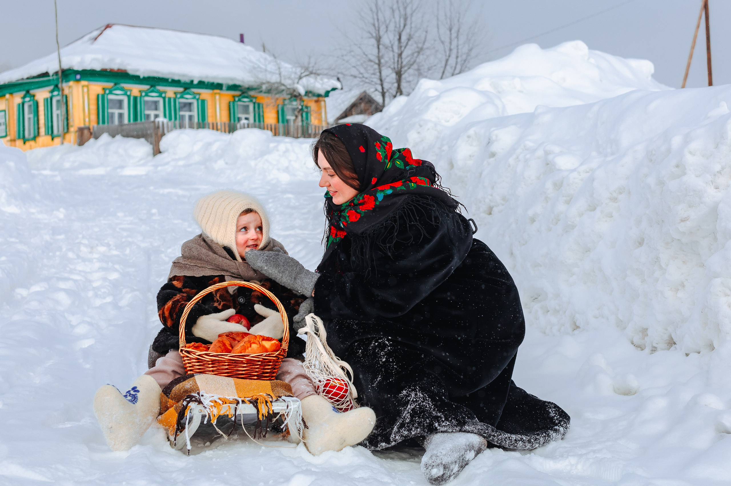 Русская зима. Семейный и свадебный фотограф в Бугуруслане Екатерина Ронжина