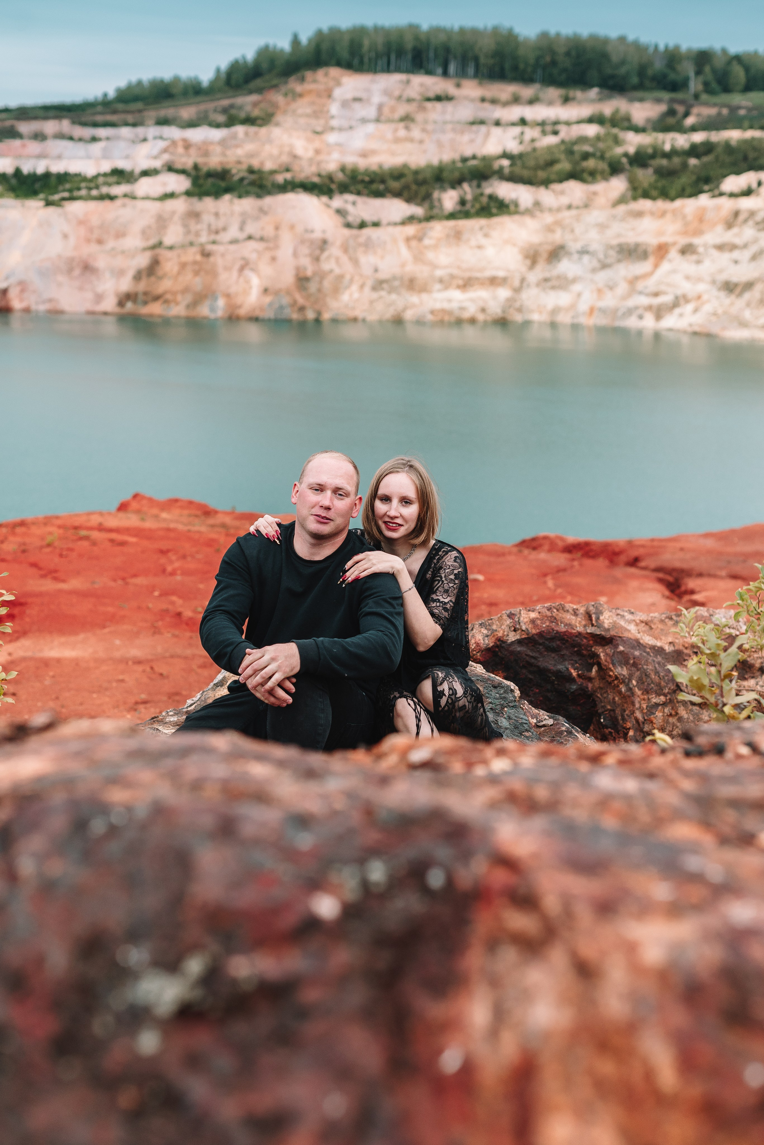 Love Story Фотосессия на Гурьевском карьере (Марс)