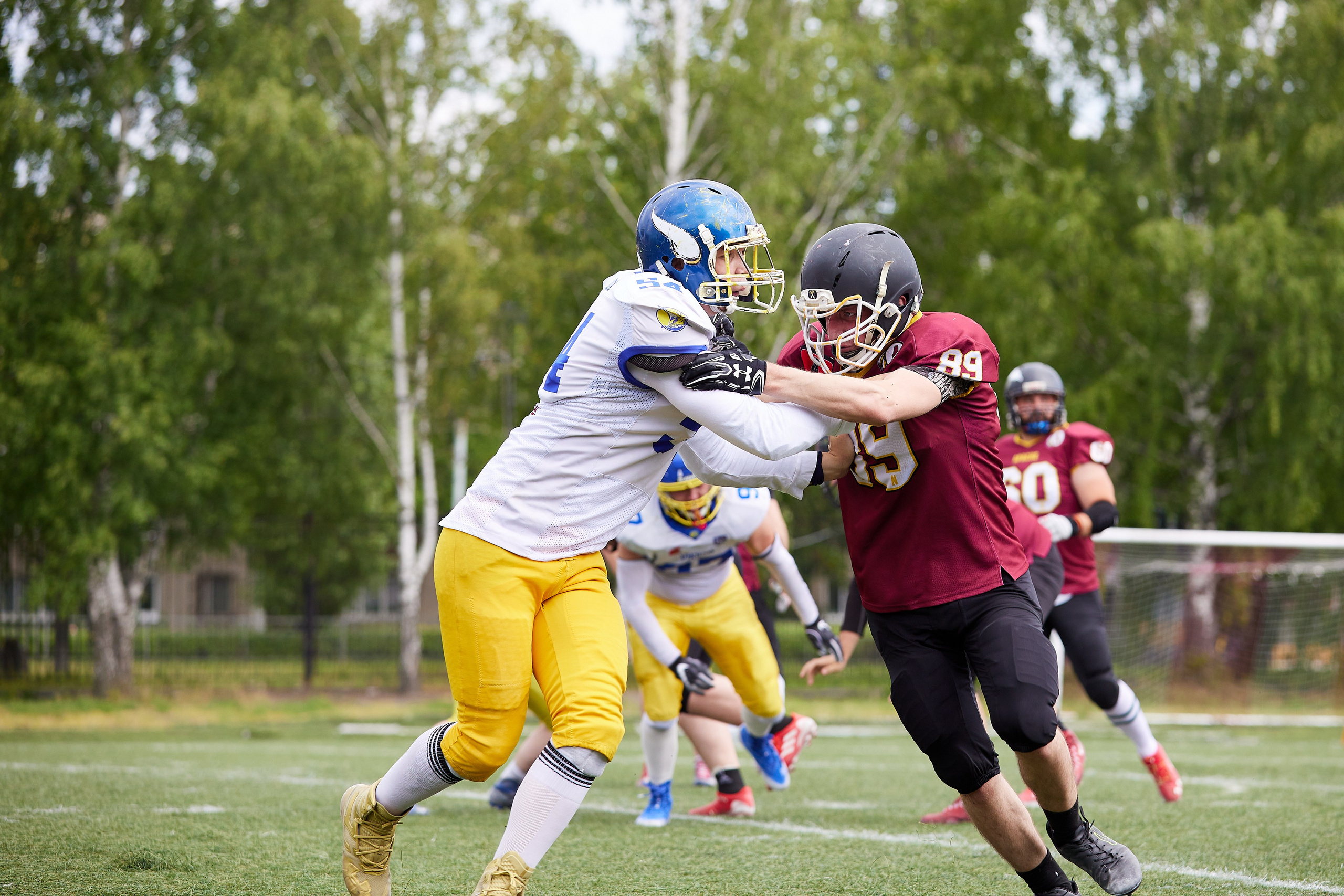 Американский футбол. Матч Чемпионата России — Апачи-Викинги. Светлана Родионова — фотограф спортивный и не только