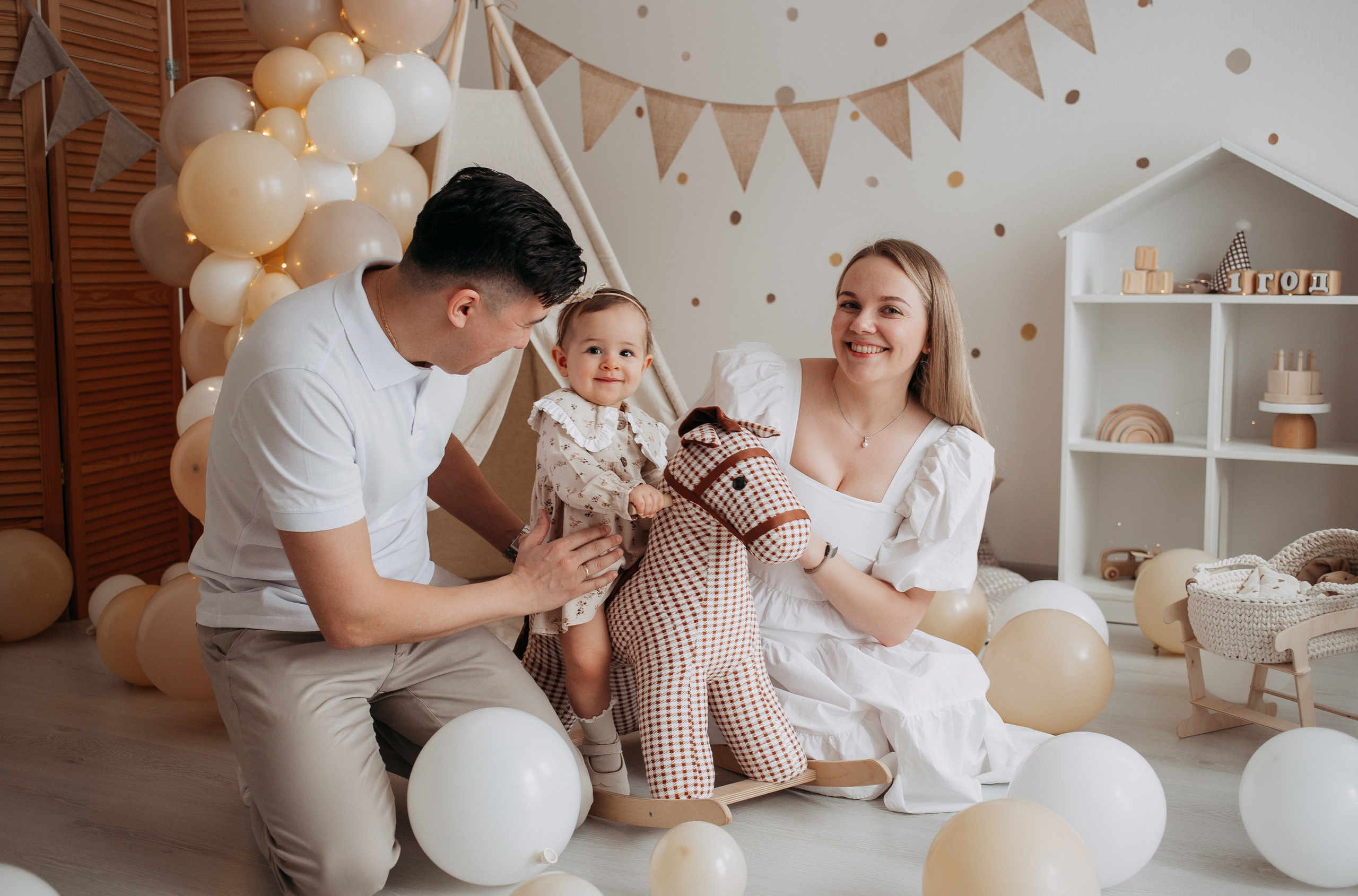 Алине 1 годик. Фотограф в Санкт-Петербурге Гарипова Валерия